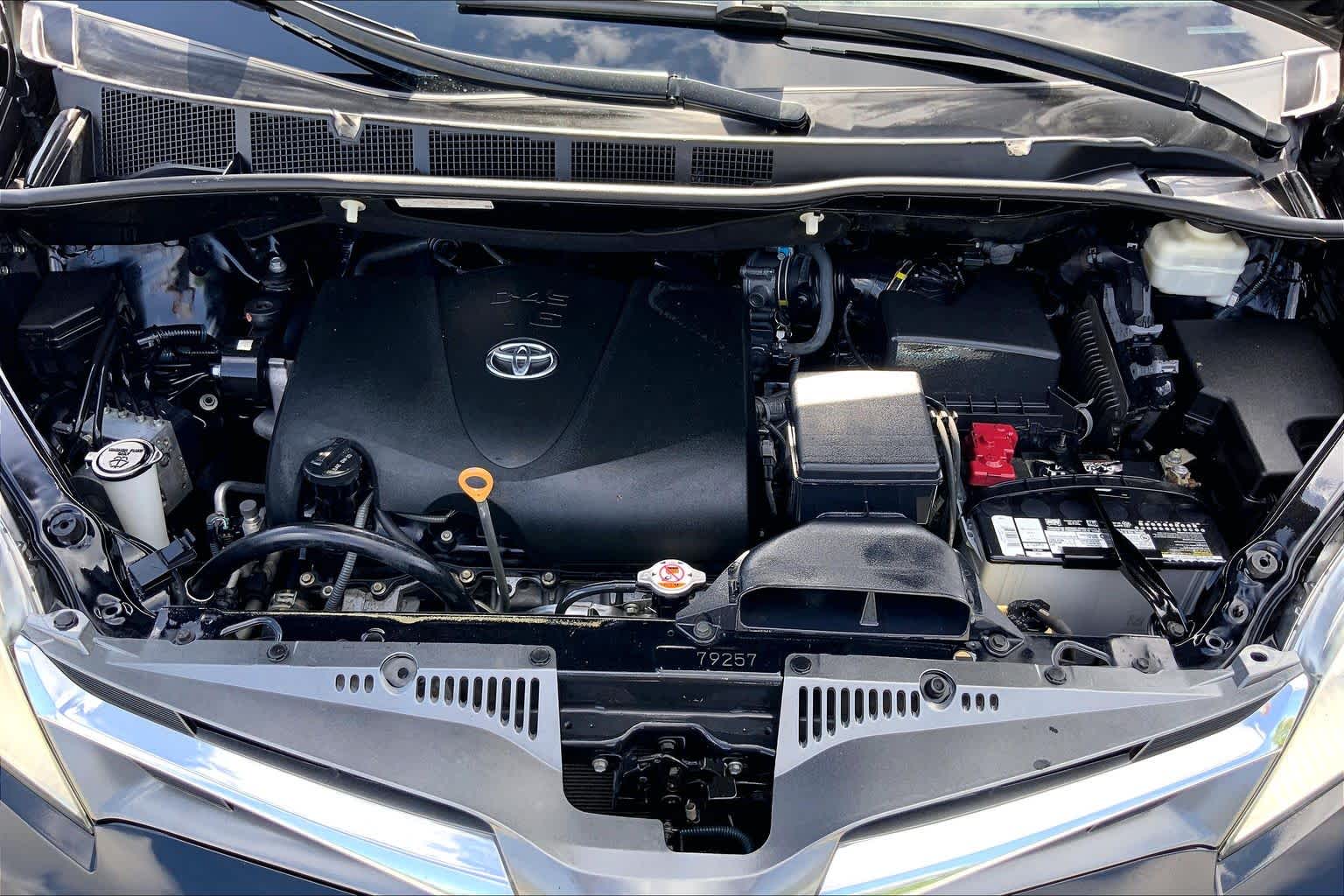 2020 Toyota Sienna XLE Midnight Black Metallic at AutoNation Toyota Gulf Fwy