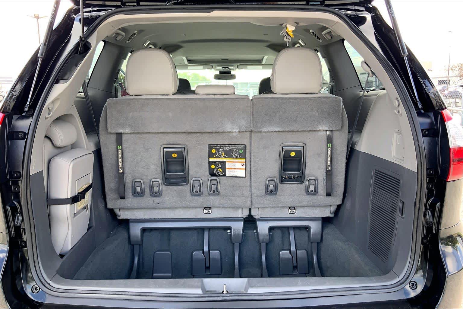 2020 Toyota Sienna XLE Midnight Black Metallic at AutoNation Toyota Gulf Fwy