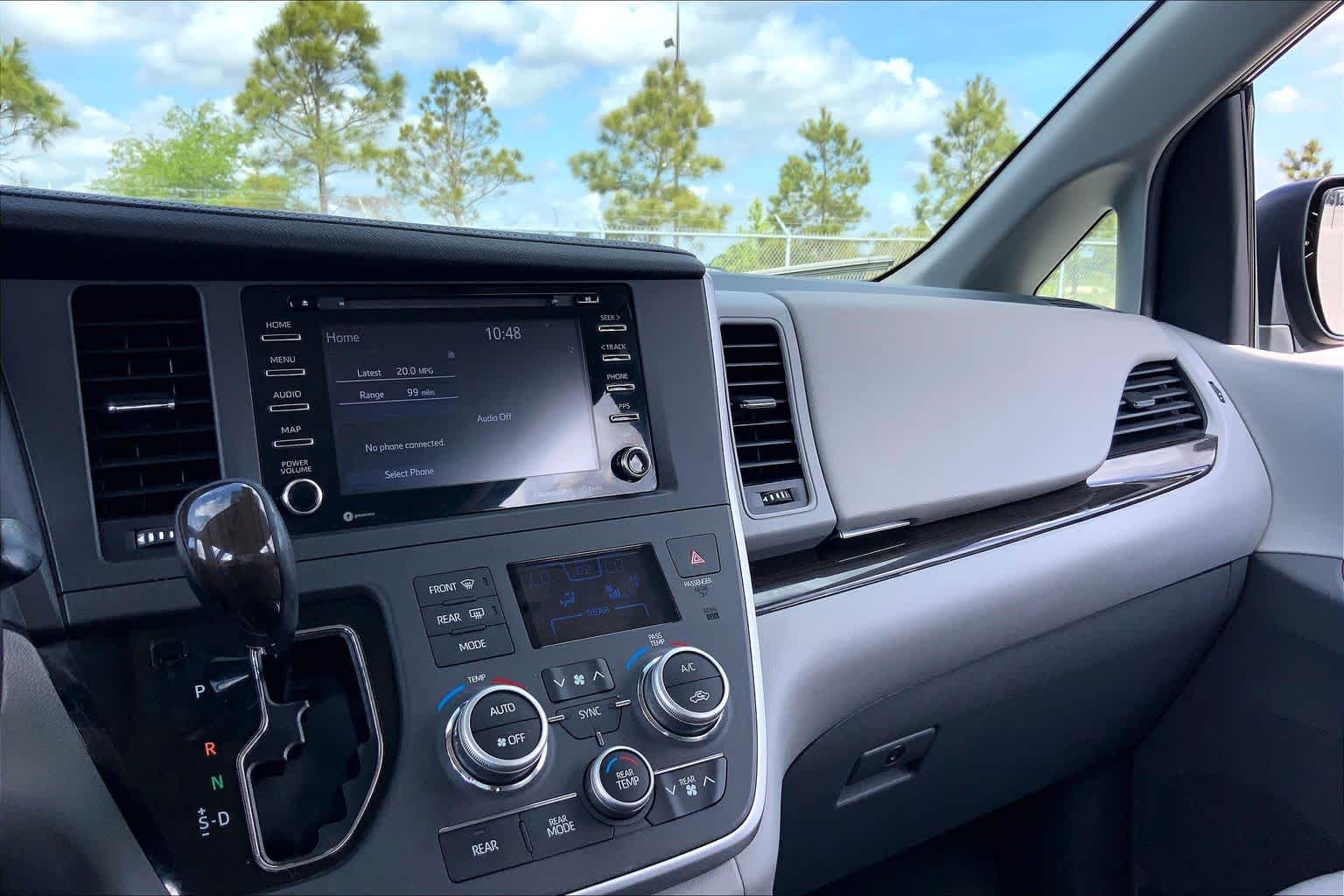 2020 Toyota Sienna XLE Midnight Black Metallic at AutoNation Toyota Gulf Fwy