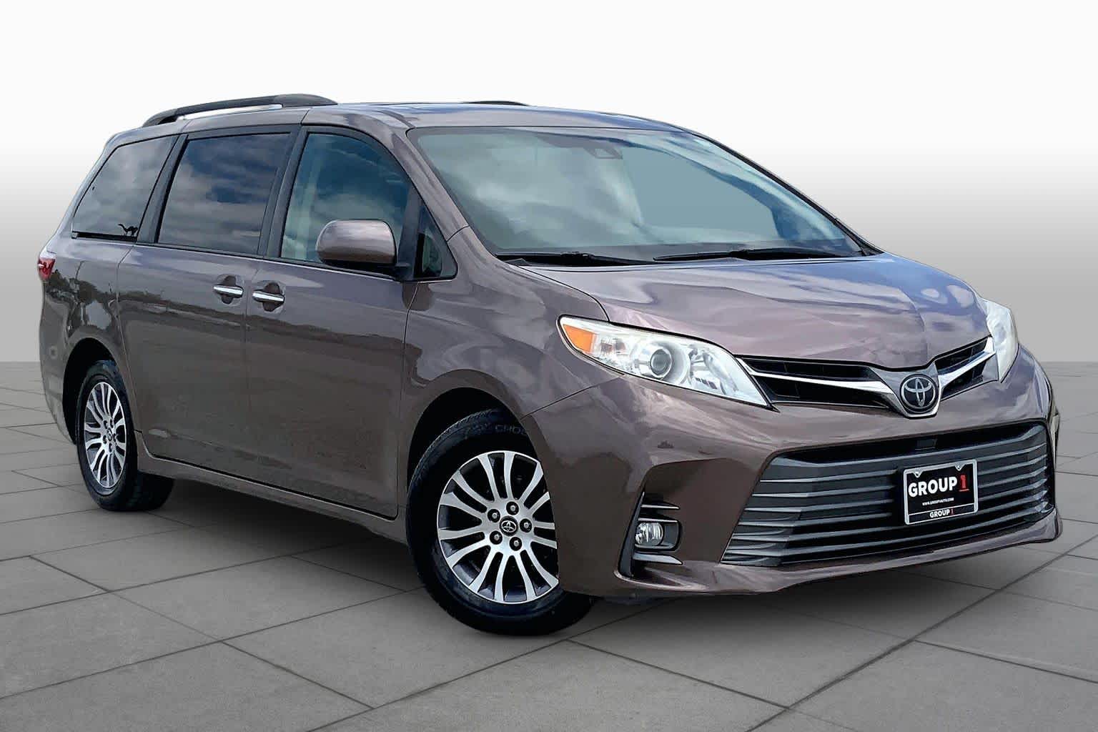2019 Toyota Sienna XLE Premium Toasted Walnut Pearl at Group 1 Toyota Southwest