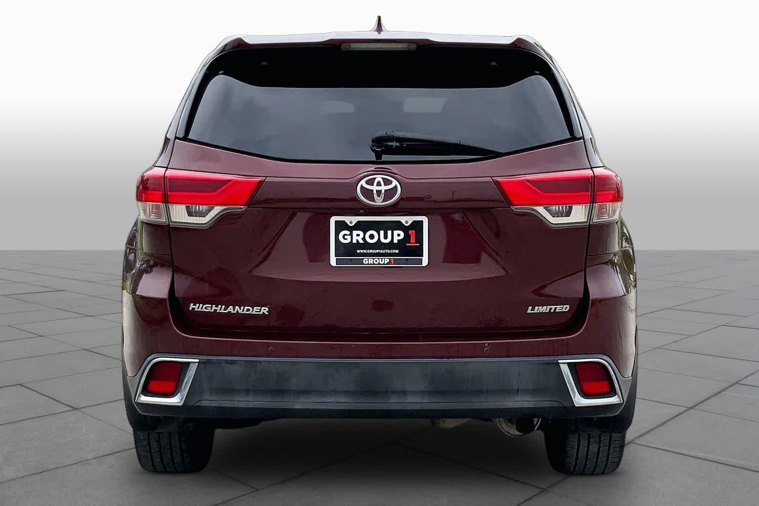 2017 Toyota Highlander Limited Ooh La La Rouge Mica at Lexus Southwest Houston