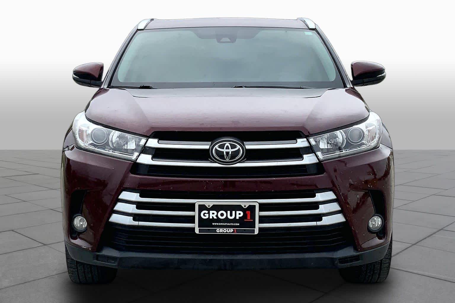 2017 Toyota Highlander Limited Ooh La La Rouge Mica at Lexus Southwest Houston