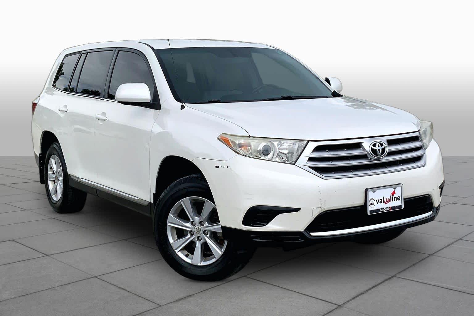 2012 Toyota Highlander  Blizzard Pearl at Lone Star Chevrolet