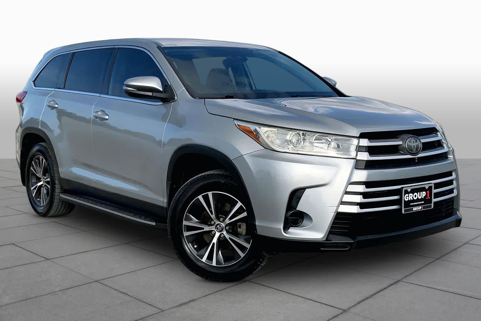 2019 Toyota Highlander LE Celestial Silver Metallic at Mac Haik CDJR North Houston