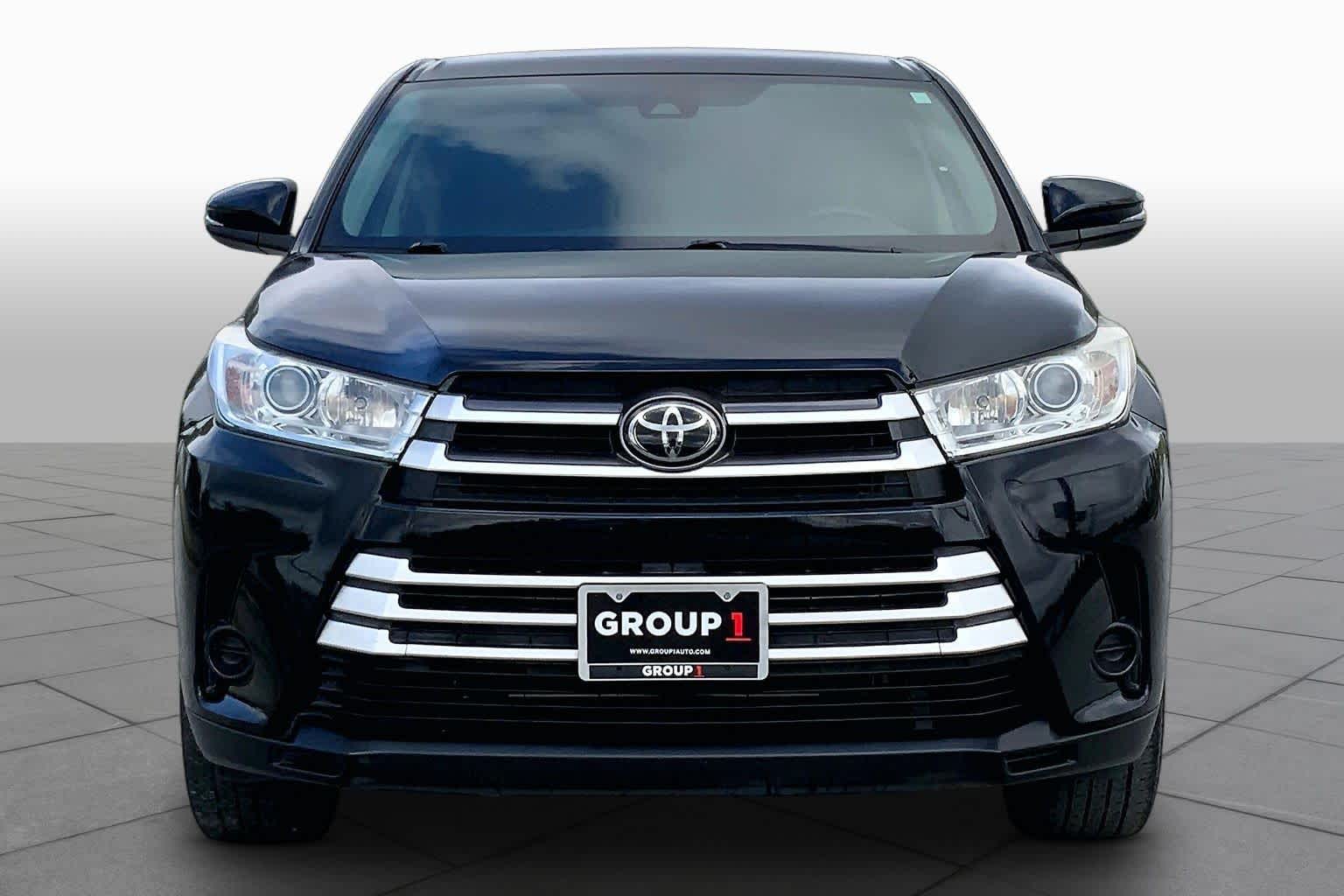 2019 Toyota Highlander LE Midnight Black Metallic at HGreg Houston