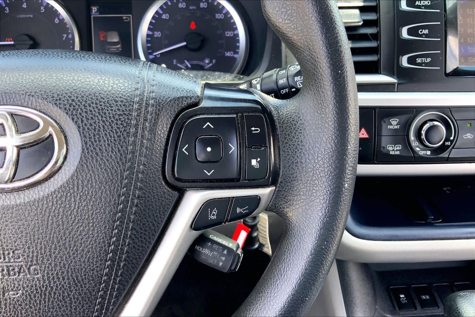 2019 Toyota Highlander LE Predawn Gray Mica at Group 1 Toyota Southwest
