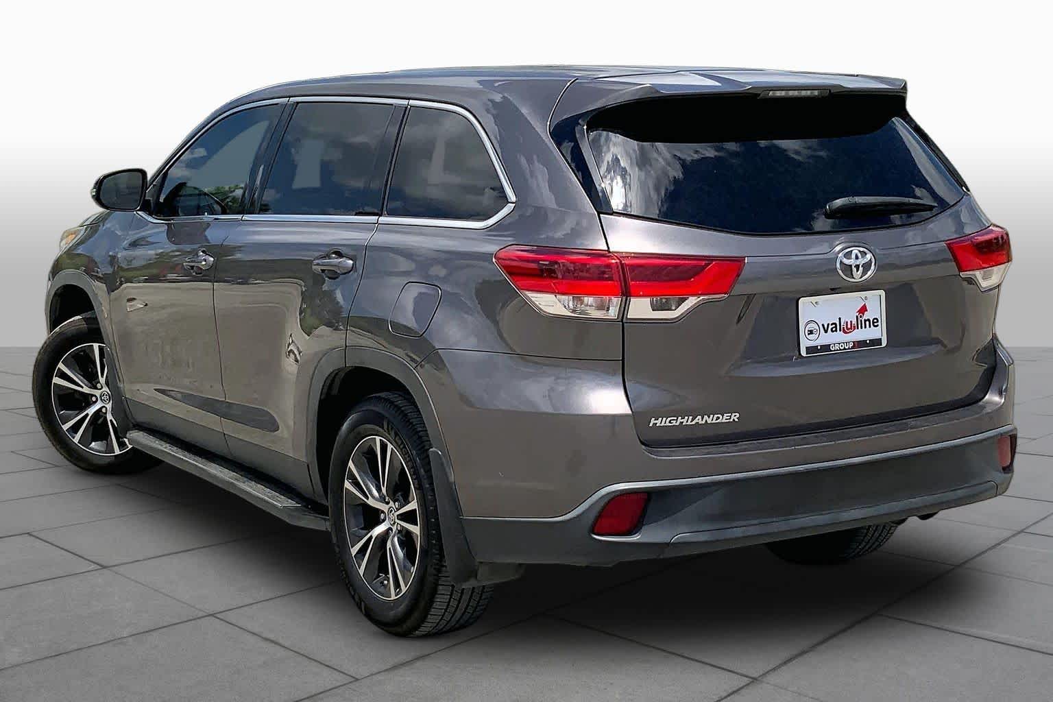 2019 Toyota Highlander LE Predawn Gray Mica at Group 1 Toyota Southwest