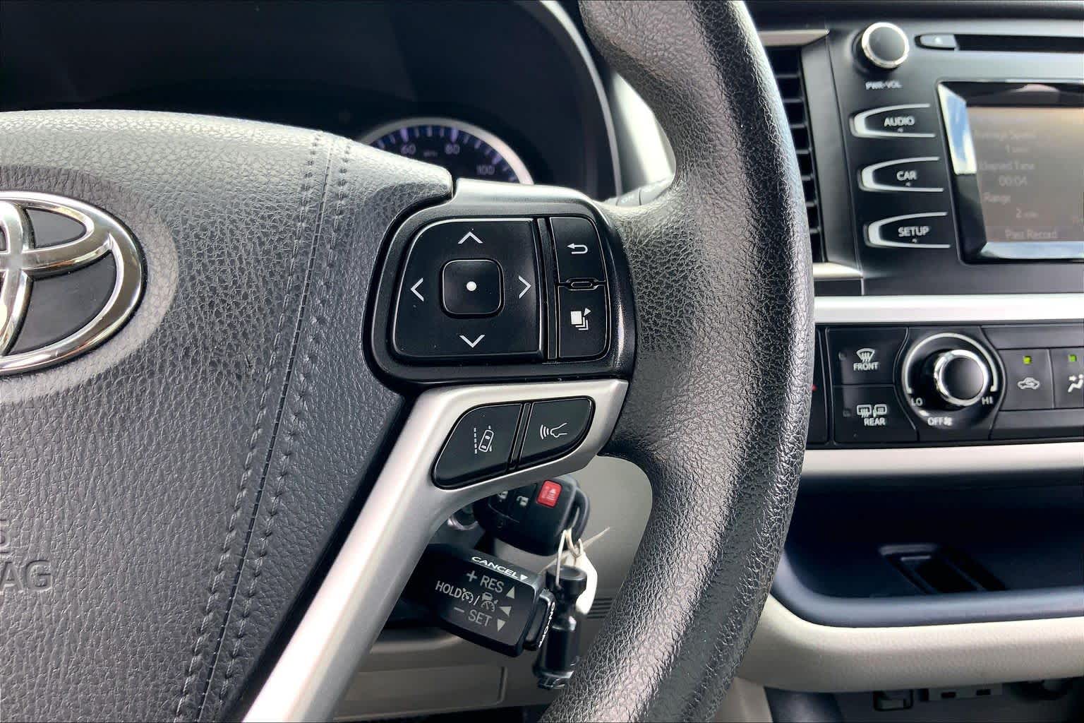 2019 Toyota Highlander LE Midnight Black Metallic at Lexus Southwest Houston