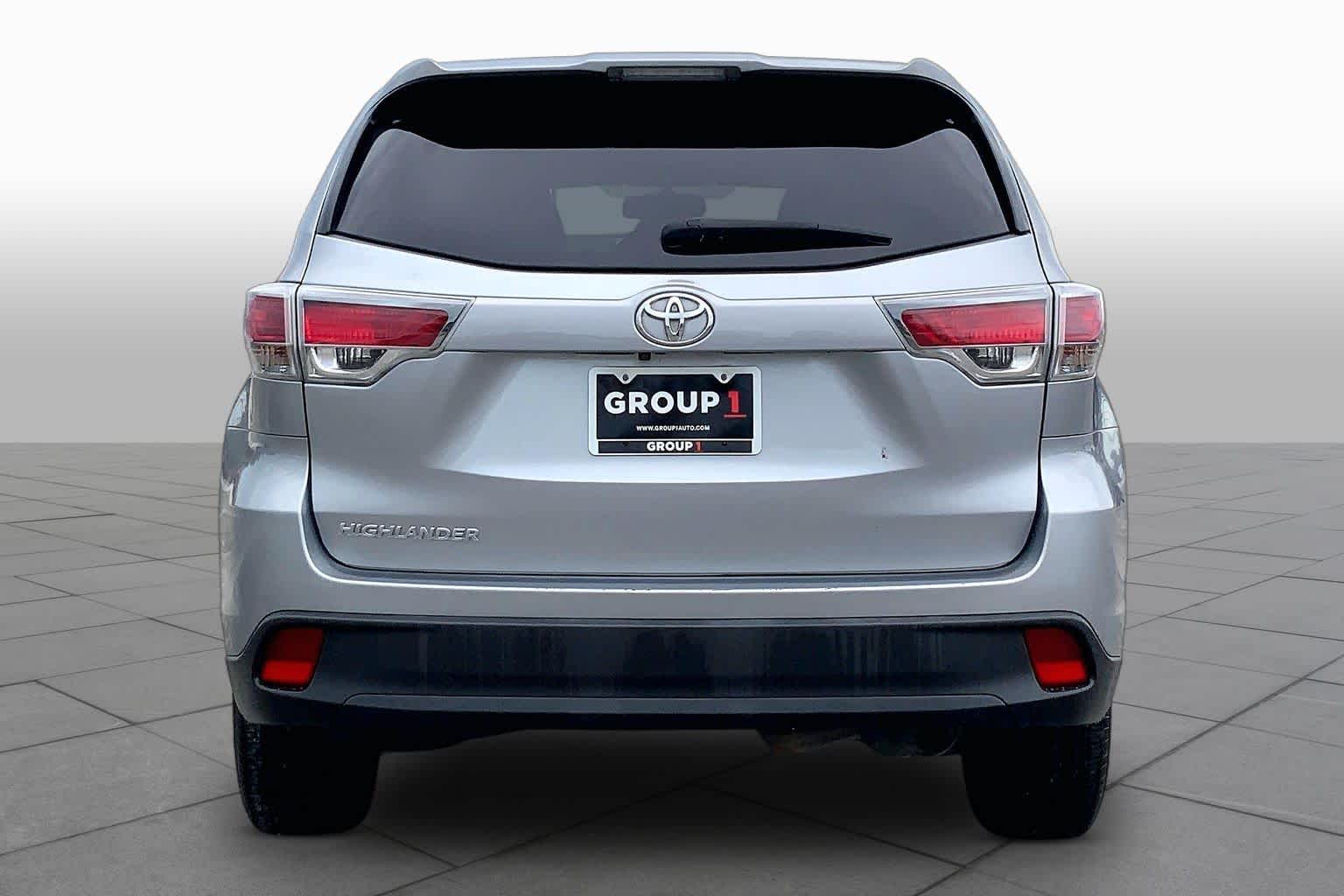 2016 Toyota Highlander LE Silver Sky Metallic at AutoNation Toyota Gulf Fwy