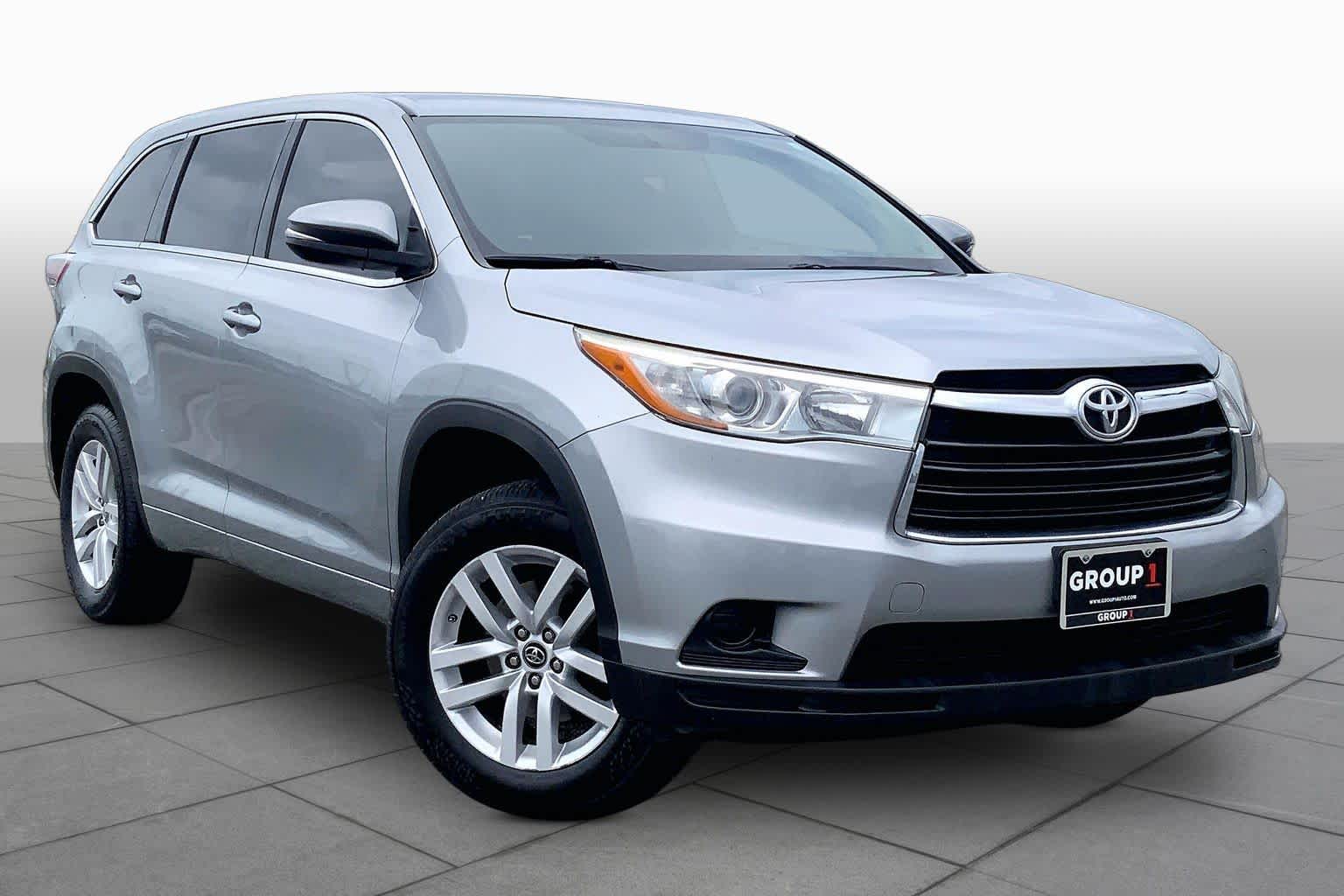 2016 Toyota Highlander LE Silver Sky Metallic at AutoNation Toyota Gulf Fwy