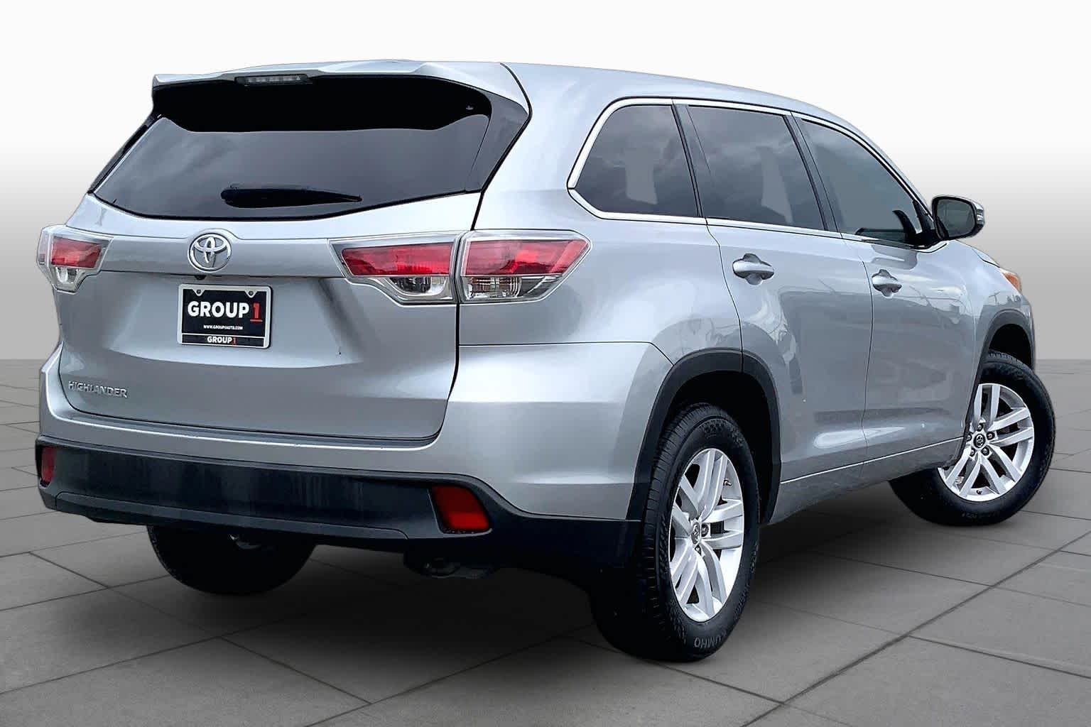 2016 Toyota Highlander LE Silver Sky Metallic at AutoNation Toyota Gulf Fwy