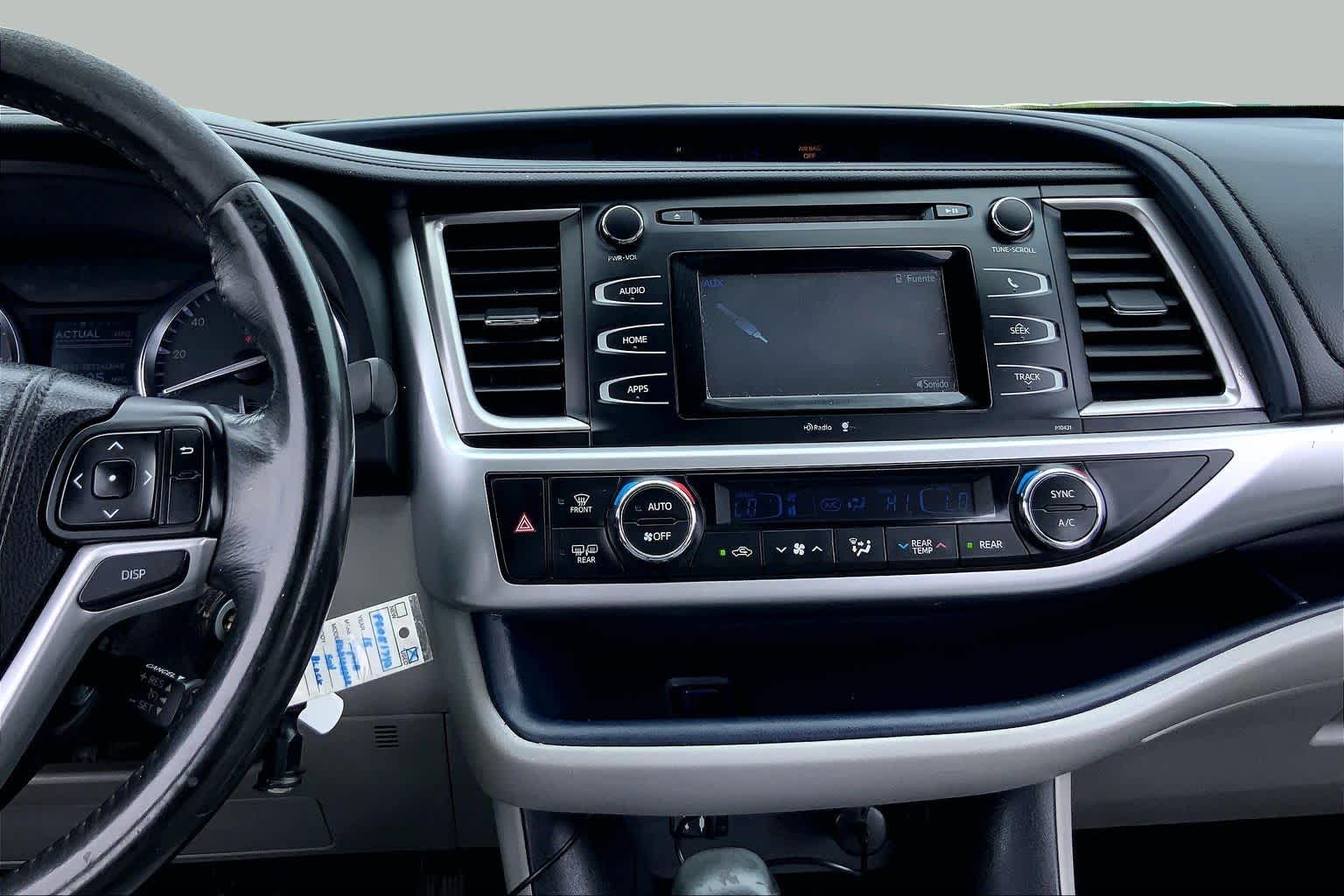 2015 Toyota Highlander LE Plus Attitude Black Metallic at Group 1 Toyota Southwest