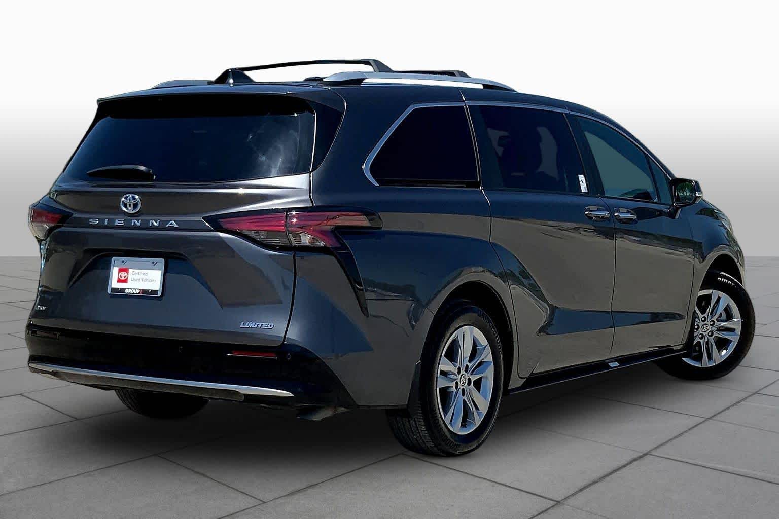 2025 Toyota Sienna Limited Magnetic Gray Metallic at Group 1 Toyota Southwest