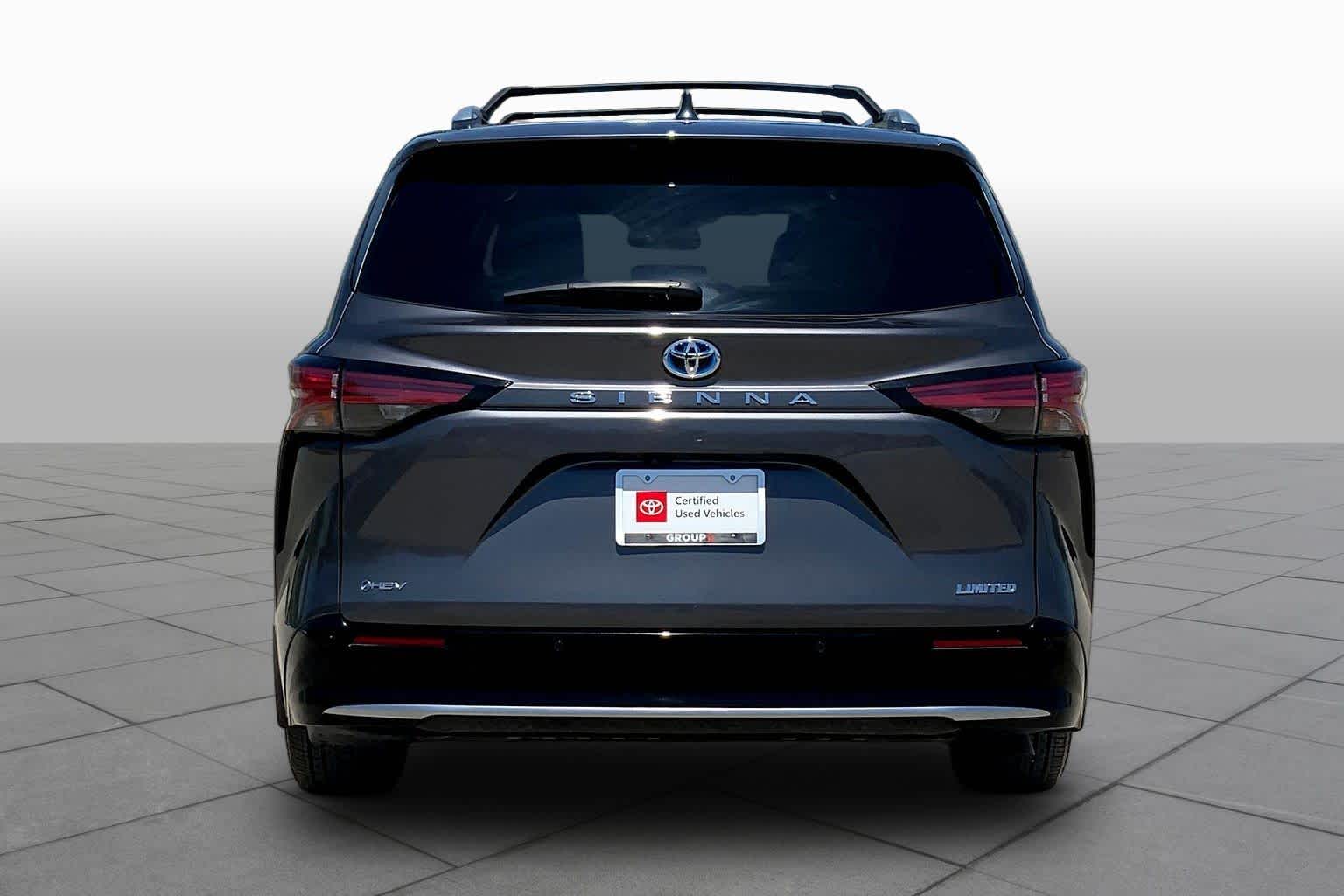 2025 Toyota Sienna Limited Magnetic Gray Metallic at Group 1 Toyota Southwest