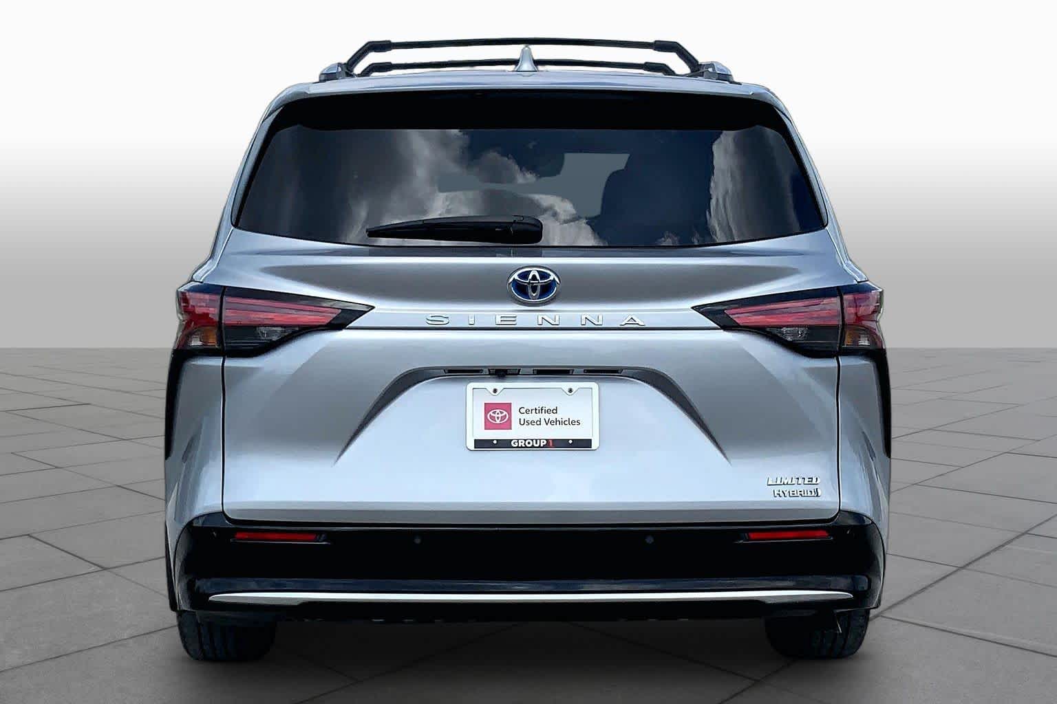 2023 Toyota Sienna Limited Celestial Silver Metallic at Group 1 Toyota Southwest
