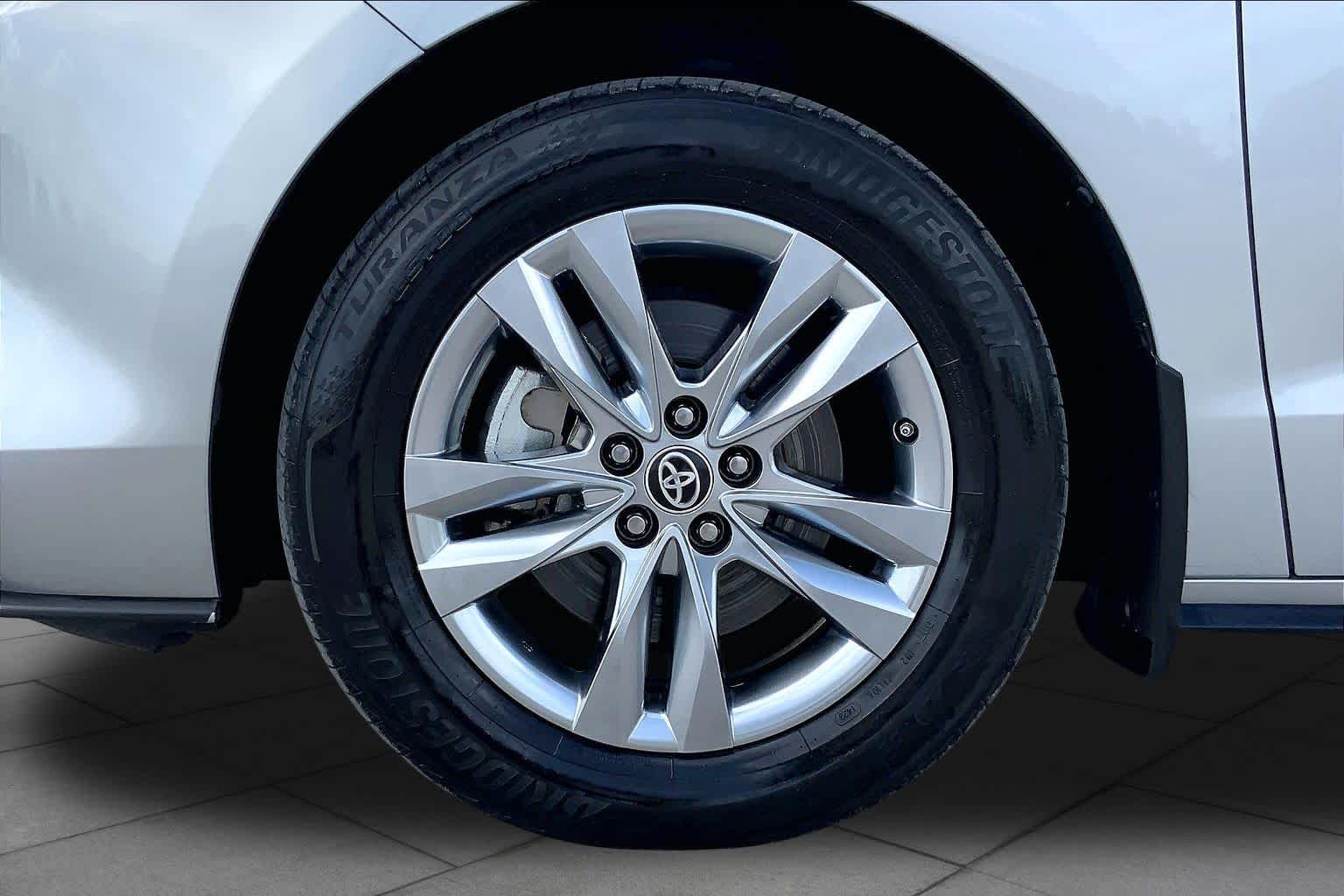 2023 Toyota Sienna Limited Celestial Silver Metallic at Group 1 Toyota Southwest