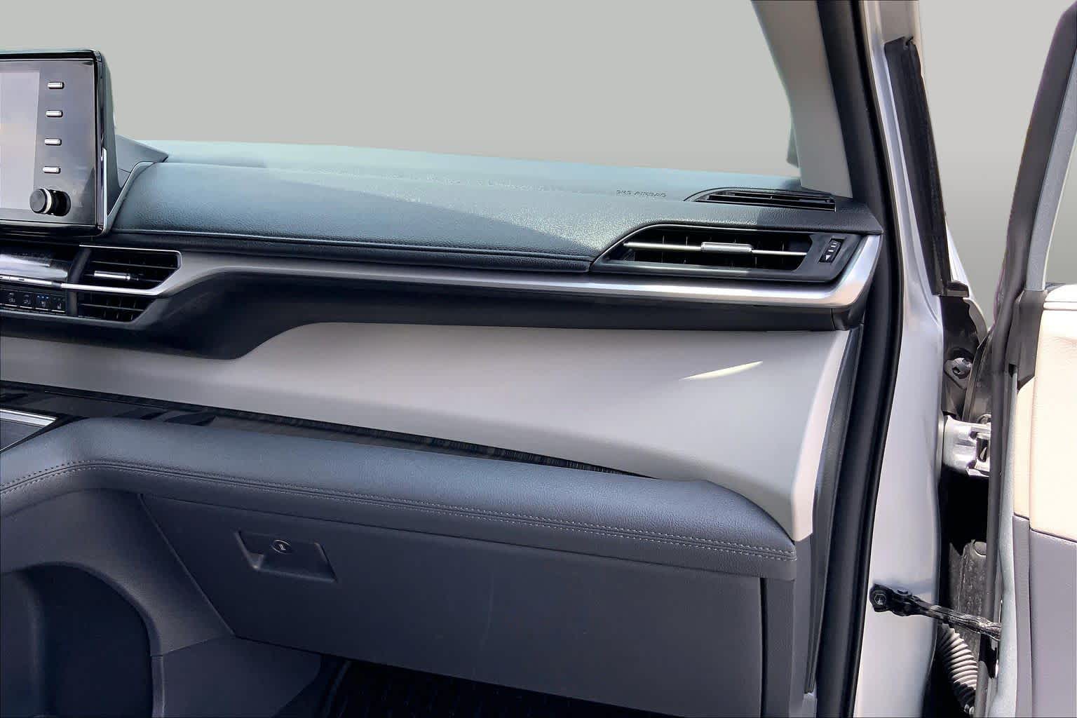 2023 Toyota Sienna Limited Celestial Silver Metallic at Group 1 Toyota Southwest