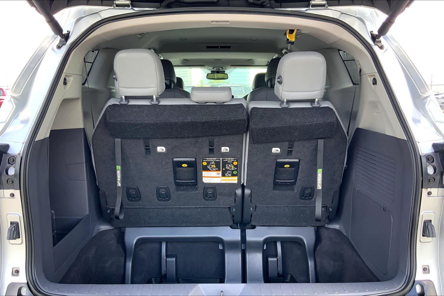 2023 Toyota Sienna Limited Celestial Silver Metallic at Group 1 Toyota Southwest