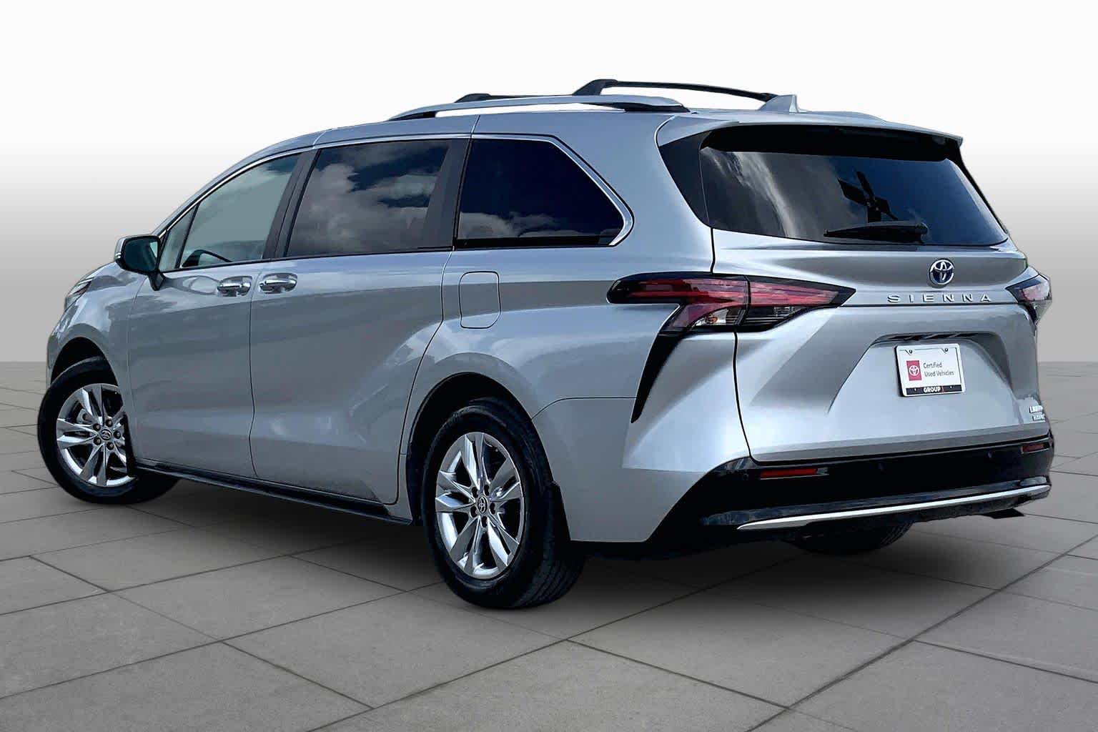 2023 Toyota Sienna Limited Celestial Silver Metallic at Group 1 Toyota Southwest