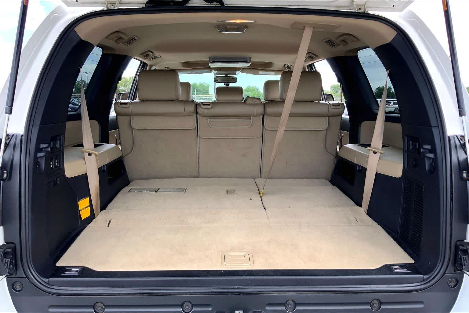 2015 Toyota Sequoia SR5 Super White at AutoNation USA Katy