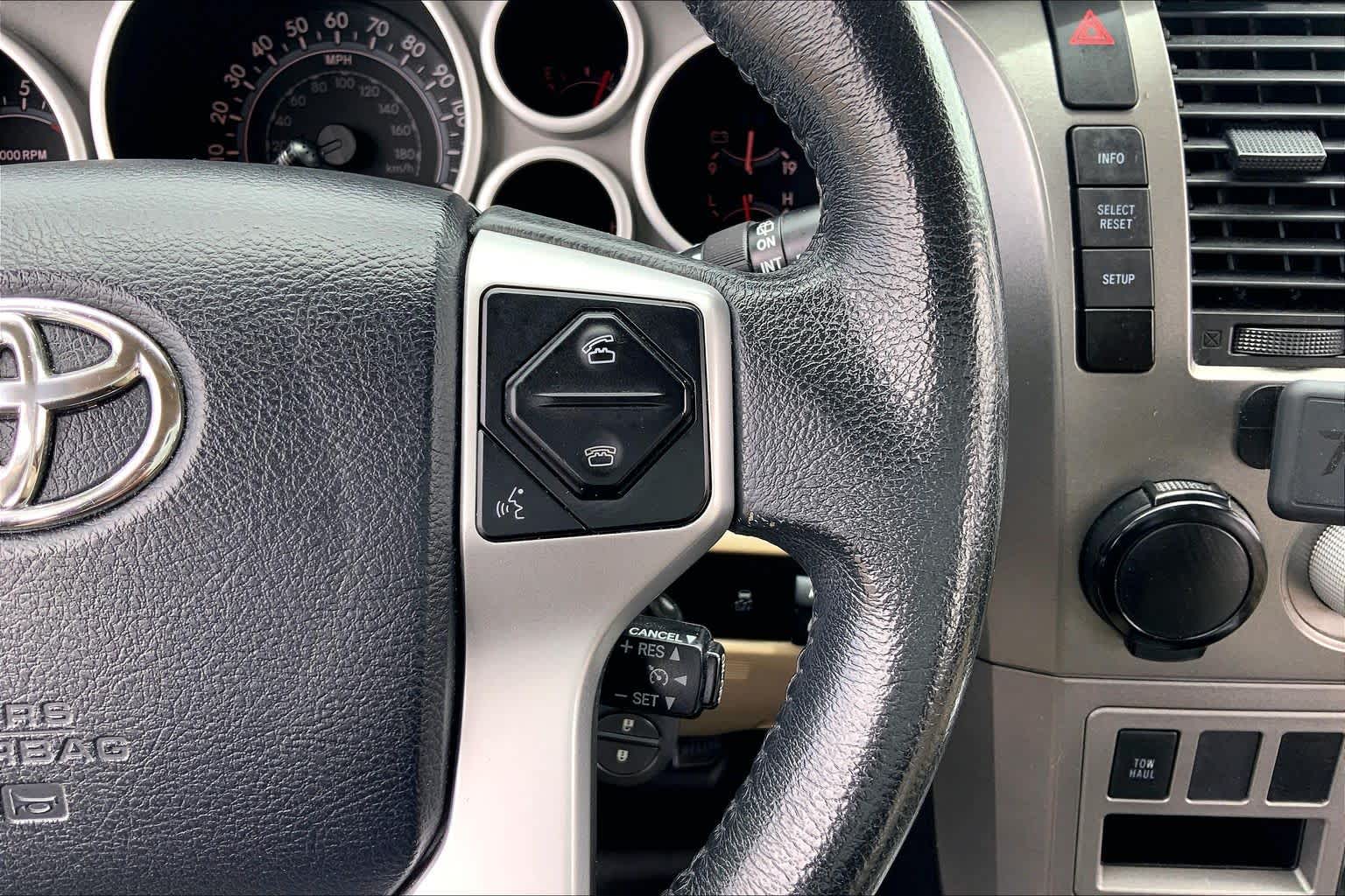 2015 Toyota Sequoia SR5 Super White at AutoNation USA Katy