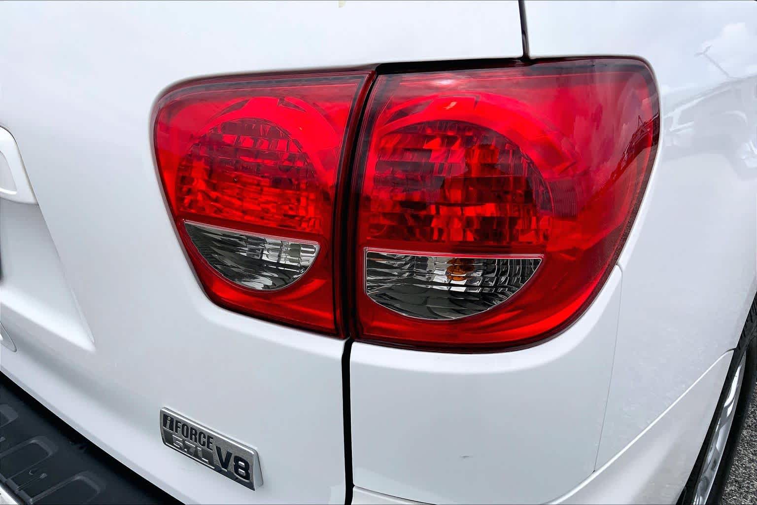 2015 Toyota Sequoia SR5 Super White at AutoNation USA Katy