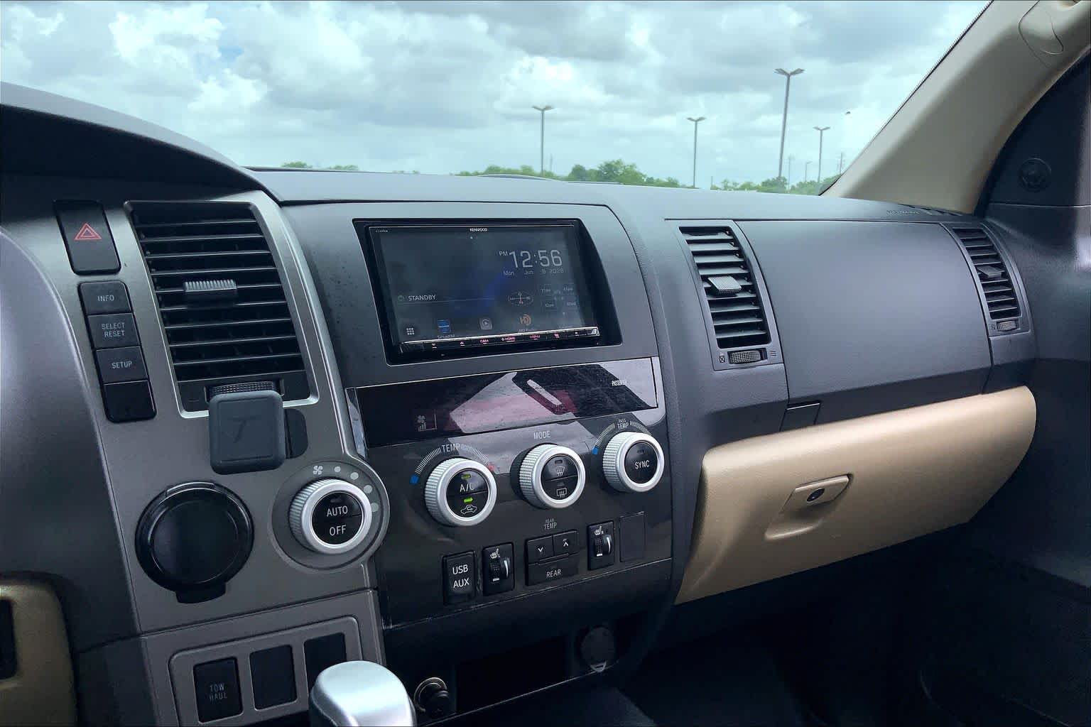 2015 Toyota Sequoia SR5 Super White at AutoNation USA Katy
