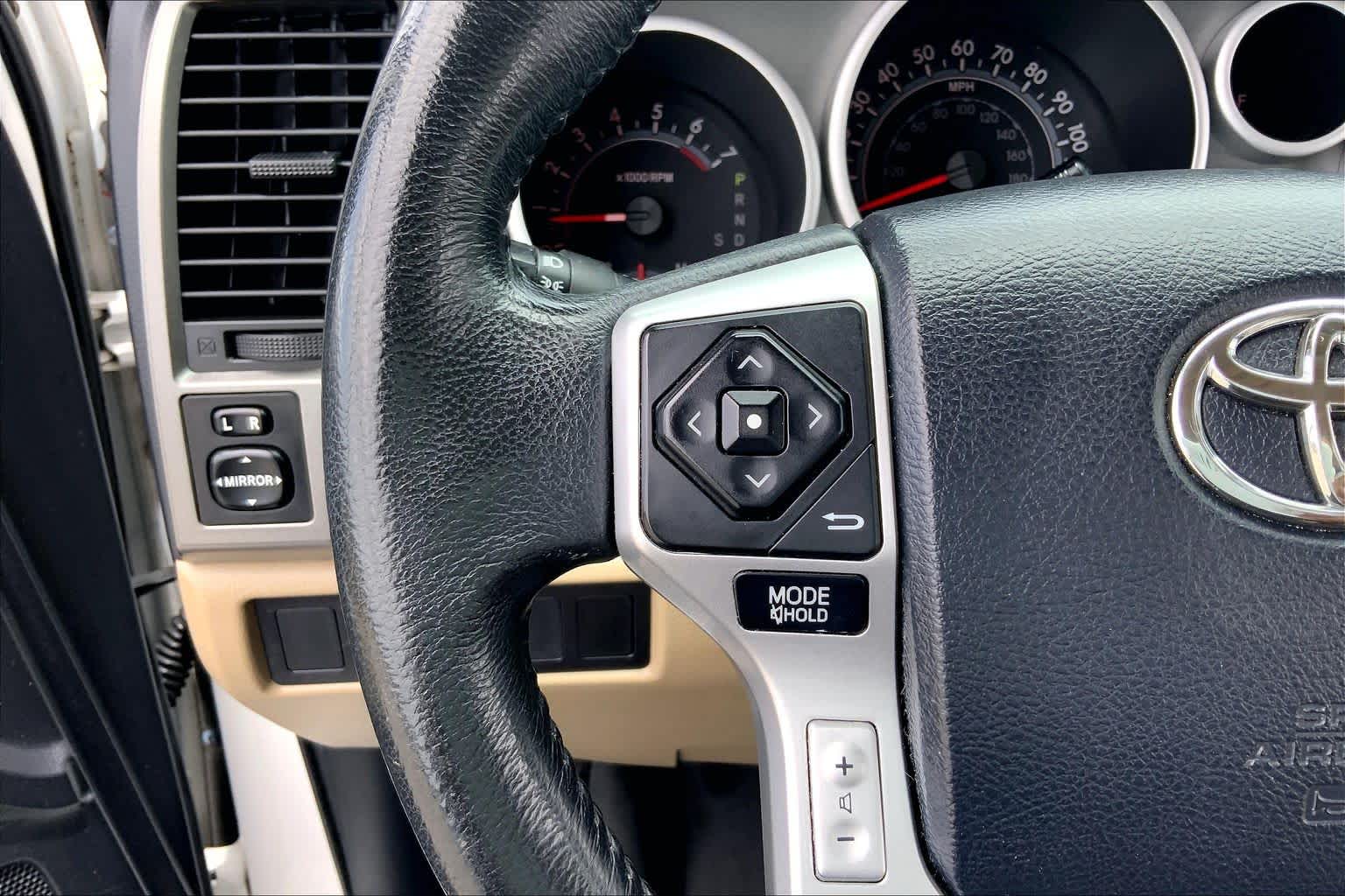 2015 Toyota Sequoia SR5 Super White at AutoNation USA Katy