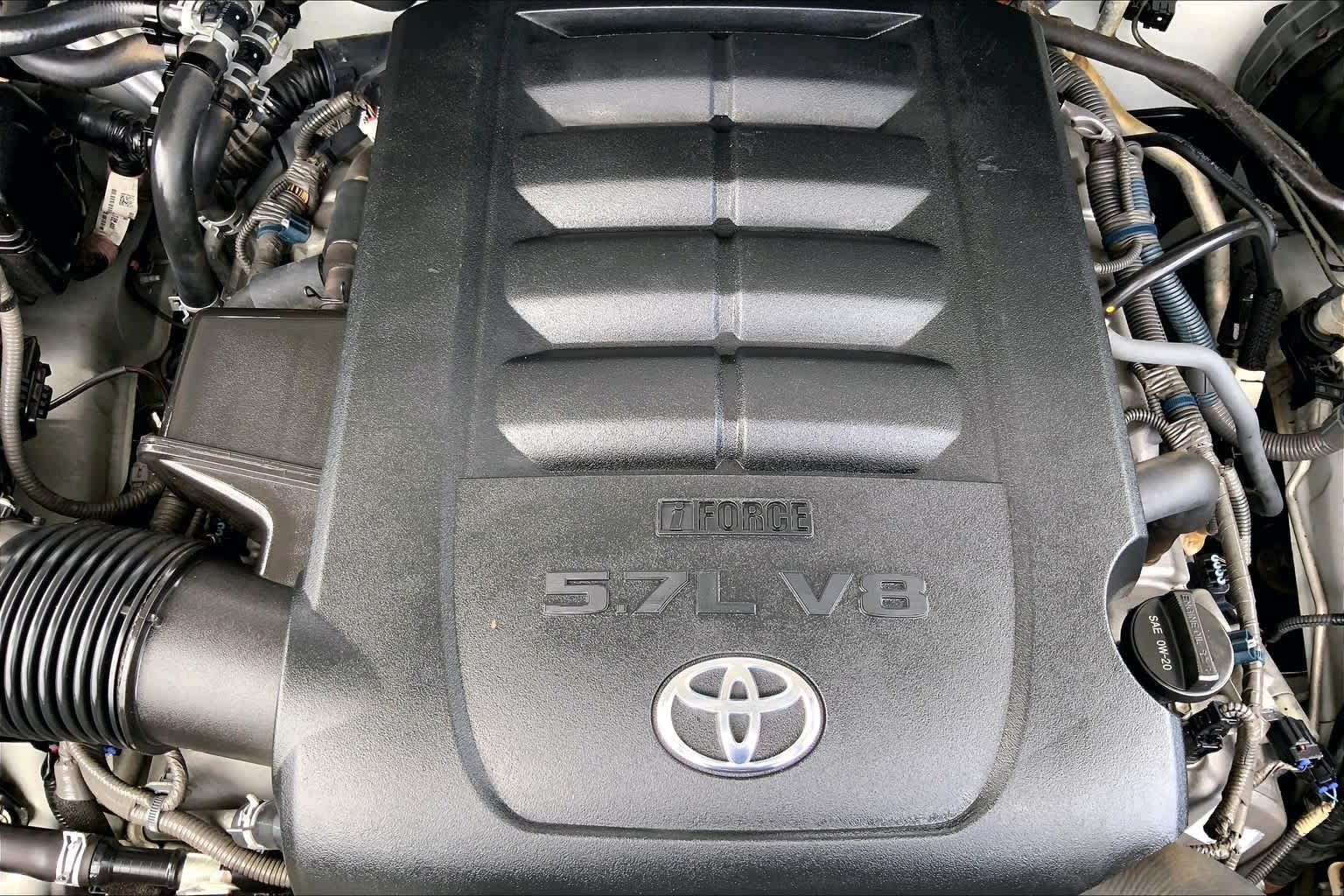 2015 Toyota Sequoia SR5 Super White at AutoNation USA Katy