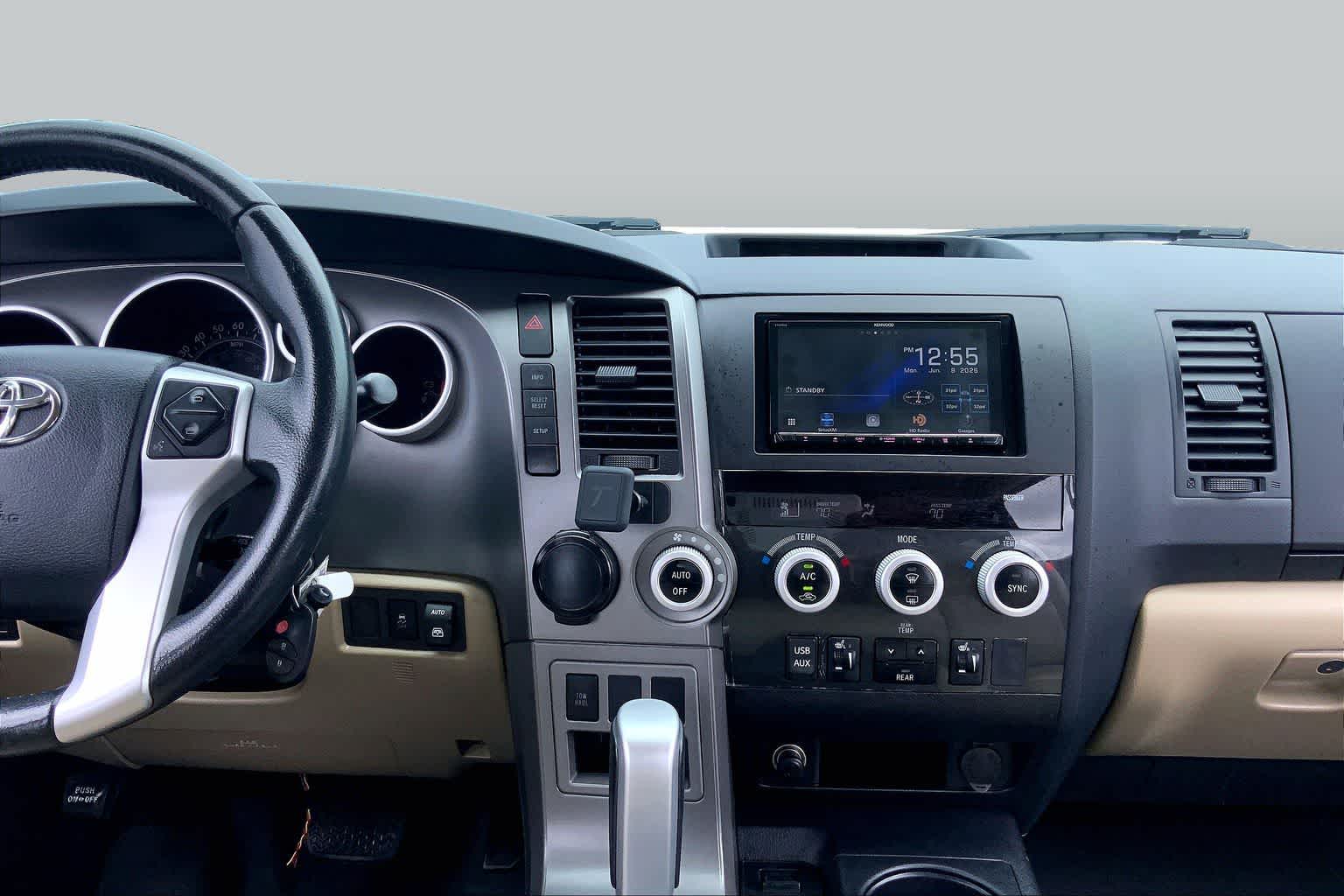 2015 Toyota Sequoia SR5 Super White at AutoNation USA Katy