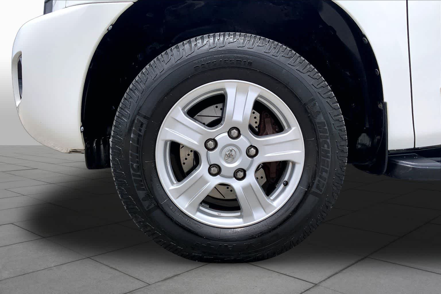 2015 Toyota Sequoia SR5 Super White at AutoNation USA Katy