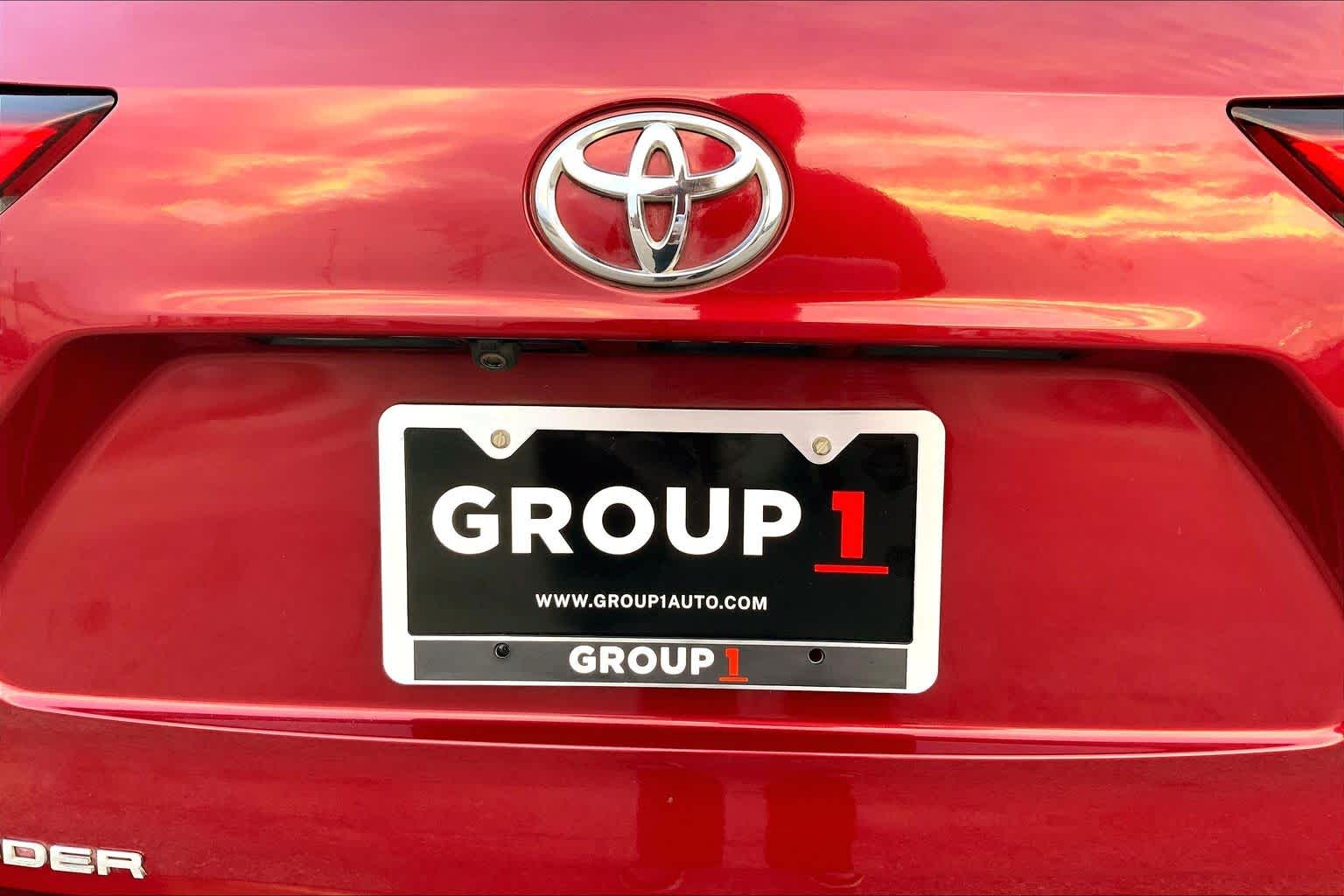 2022 Toyota Highlander LE Ruby Flare Pearl at AutoNation Chrysler Jeep Dodge Ram Spring