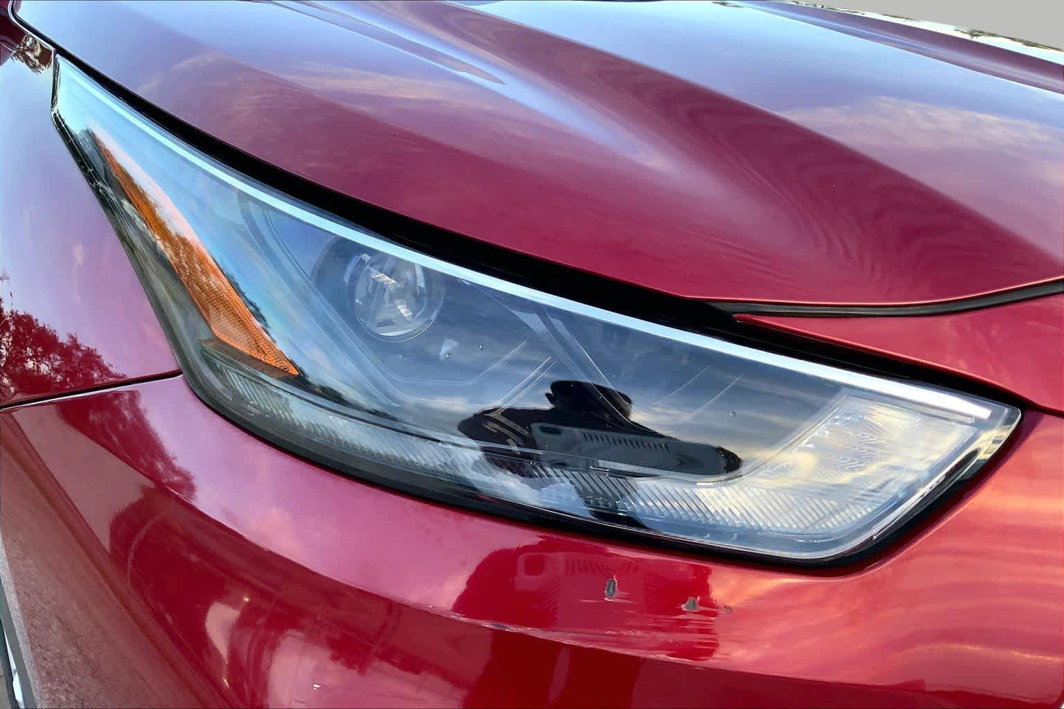2022 Toyota Highlander LE Ruby Flare Pearl at AutoNation Chrysler Jeep Dodge Ram Spring