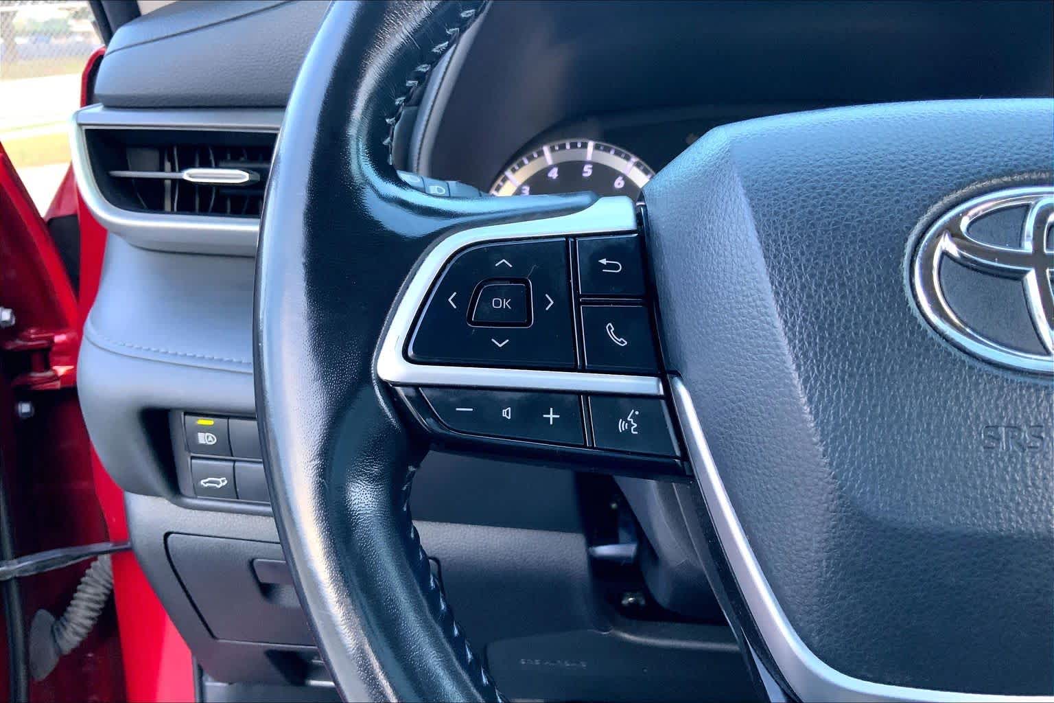 2022 Toyota Highlander LE Ruby Flare Pearl at AutoNation Chrysler Jeep Dodge Ram Spring