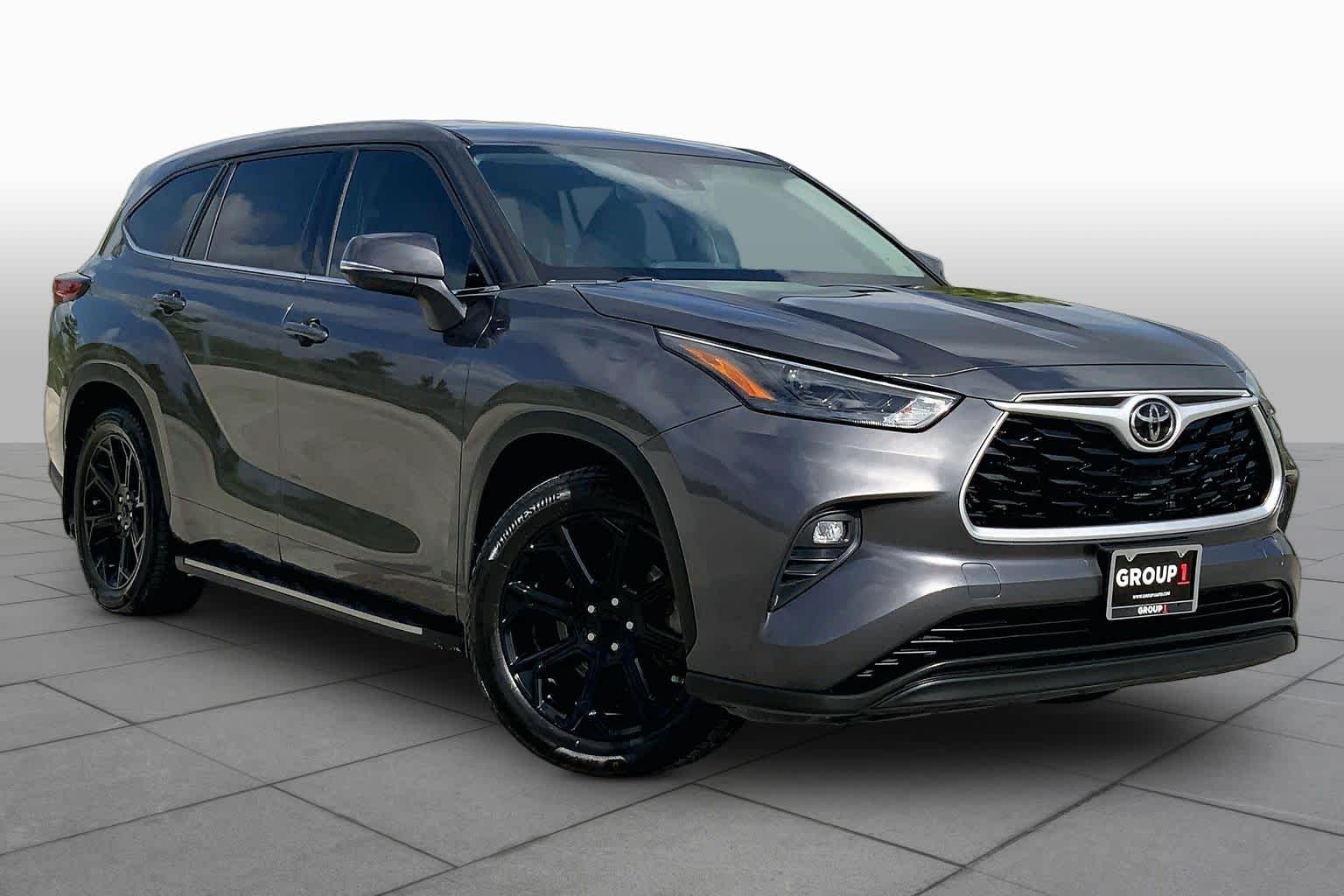 2022 Toyota Highlander LE Magnetic Gray Metallic at Lexus Southwest Houston