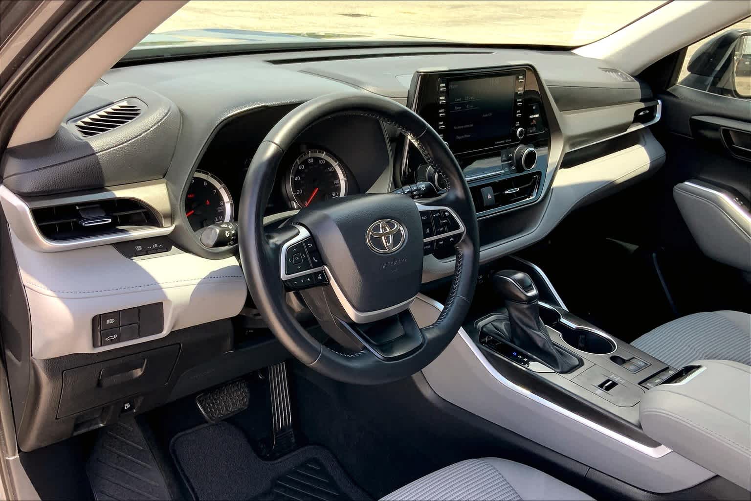 2022 Toyota Highlander LE Magnetic Gray Metallic at Lone Star Chevrolet