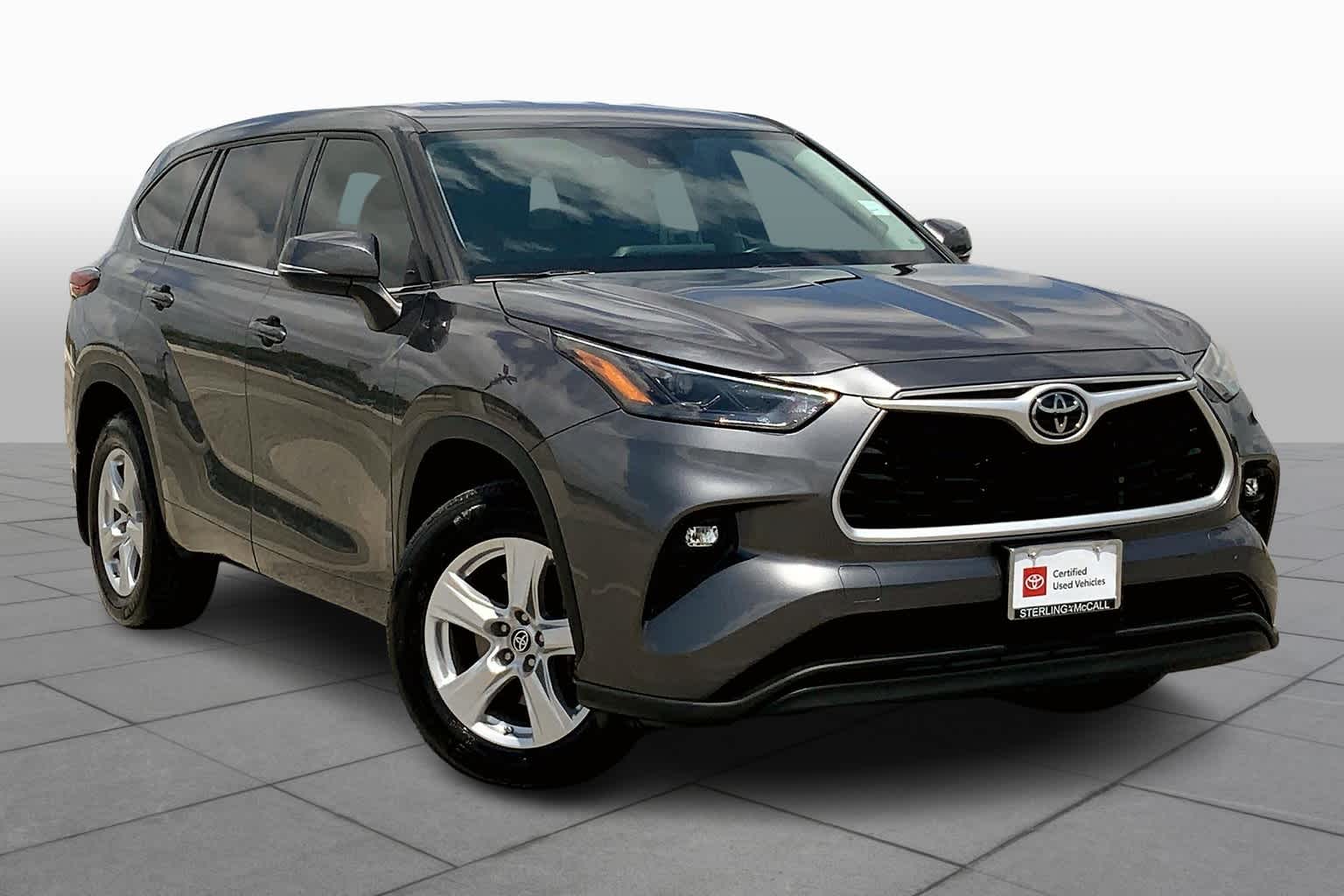 2022 Toyota Highlander LE Magnetic Gray Metallic at Lone Star Chevrolet