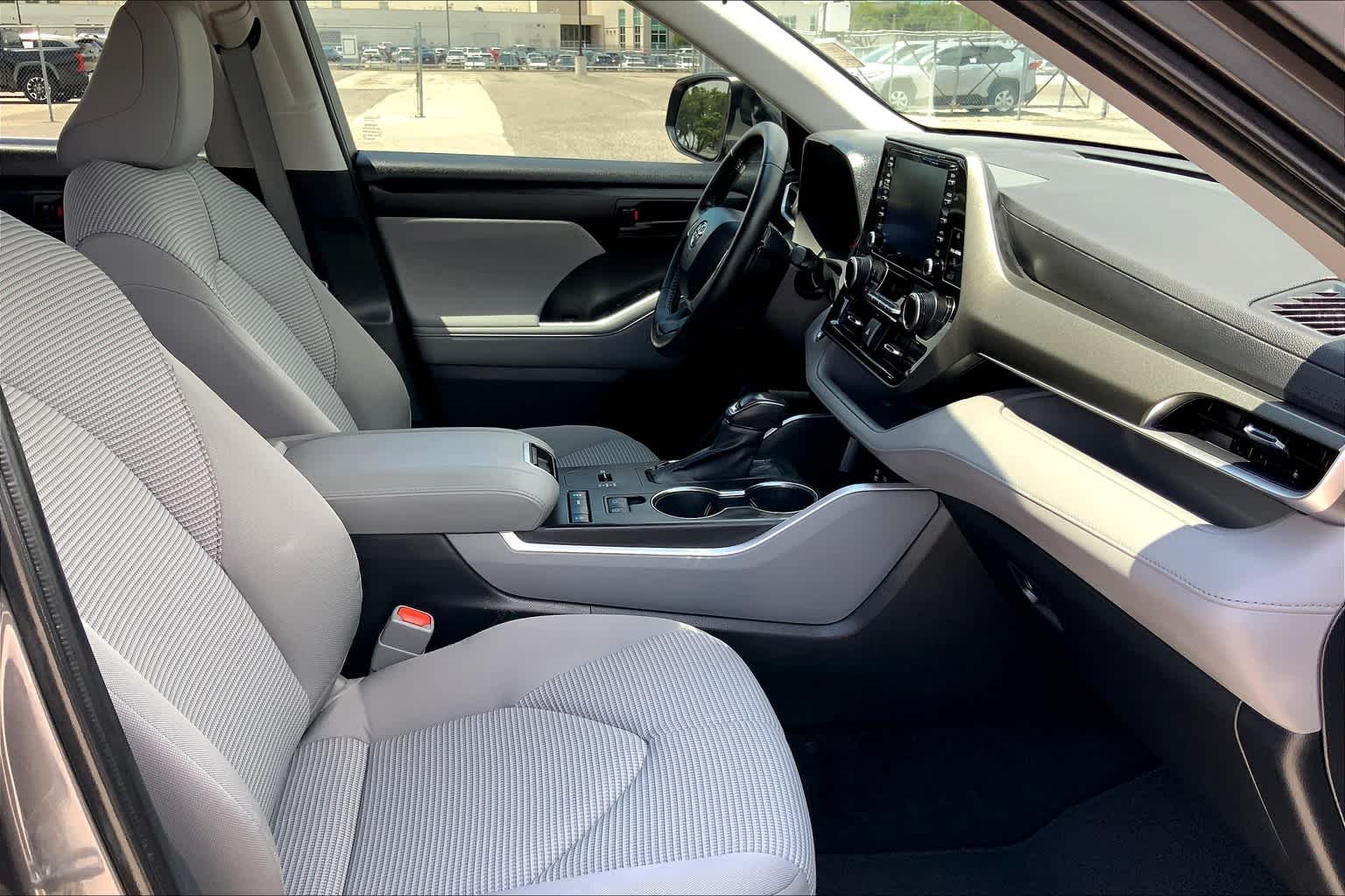 2022 Toyota Highlander LE Magnetic Gray Metallic at Lone Star Chevrolet