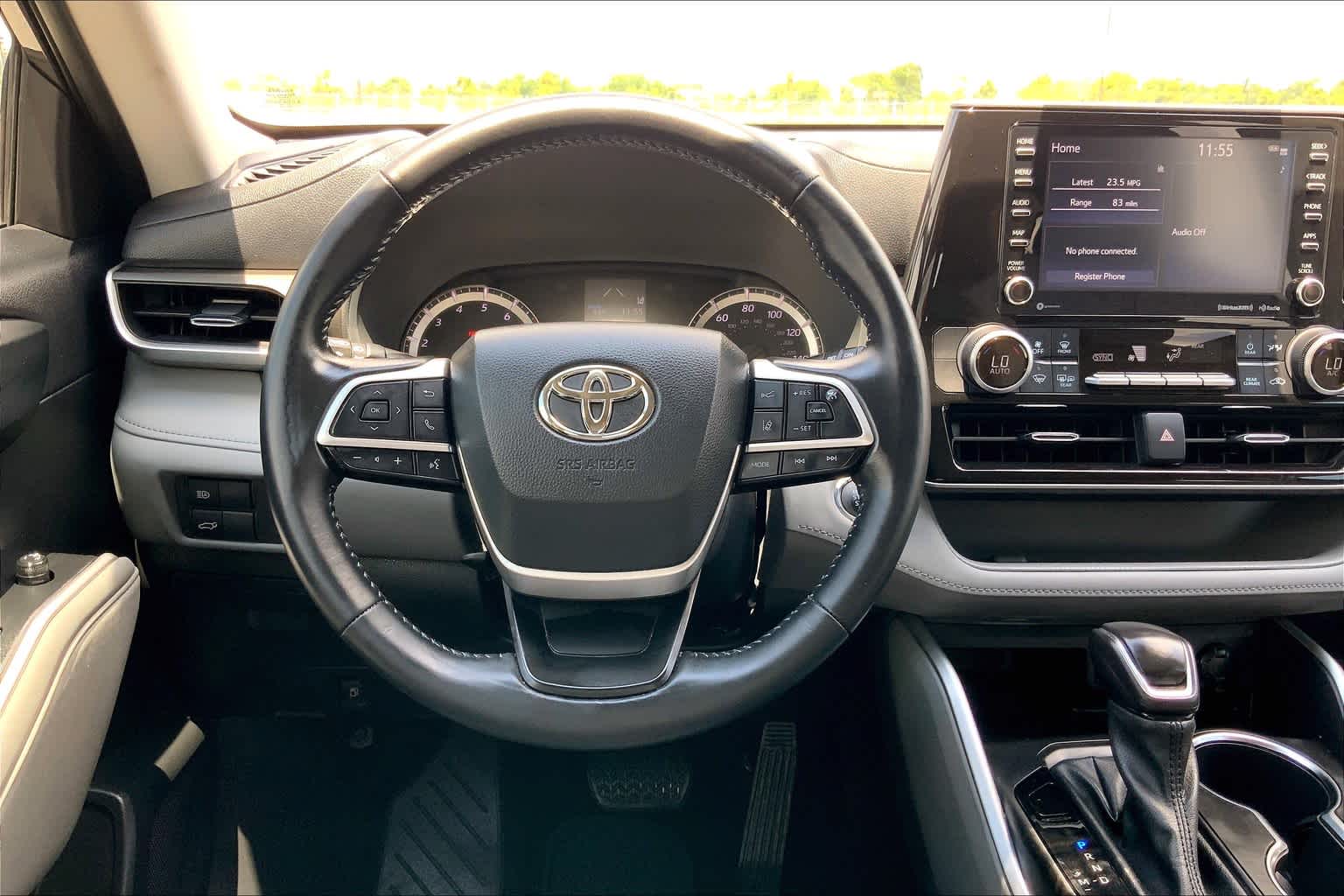2022 Toyota Highlander LE Magnetic Gray Metallic at Lone Star Chevrolet