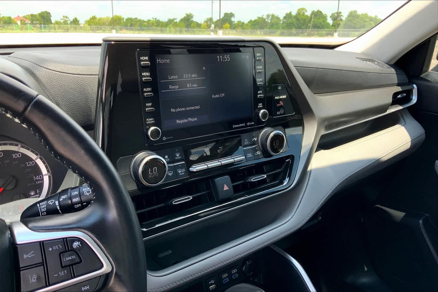 2022 Toyota Highlander LE Magnetic Gray Metallic at Lone Star Chevrolet