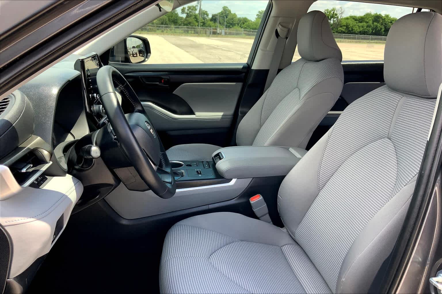 2022 Toyota Highlander LE Magnetic Gray Metallic at Lone Star Chevrolet