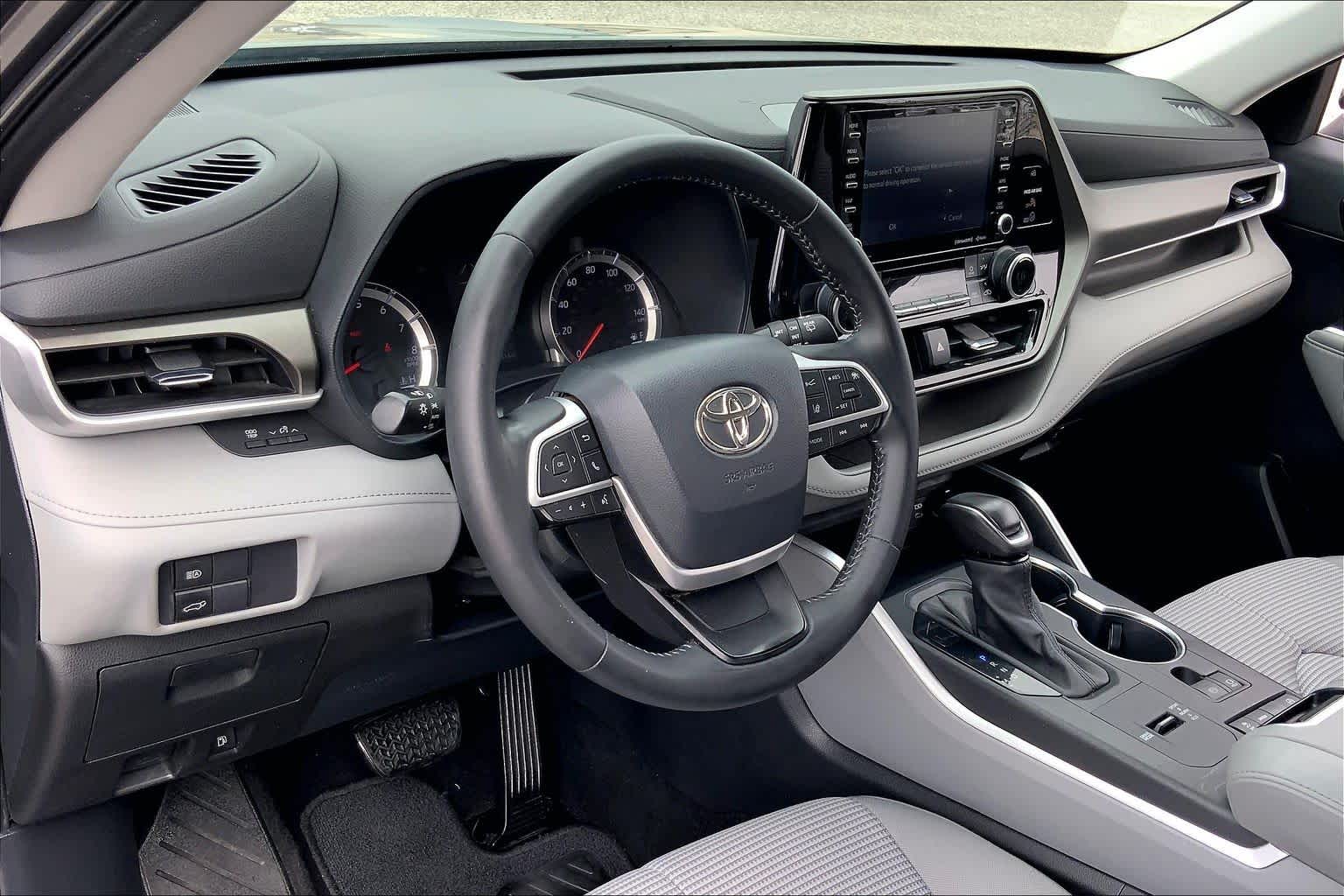 2022 Toyota Highlander LE Magnetic Gray Metallic at Group 1 Toyota Southwest