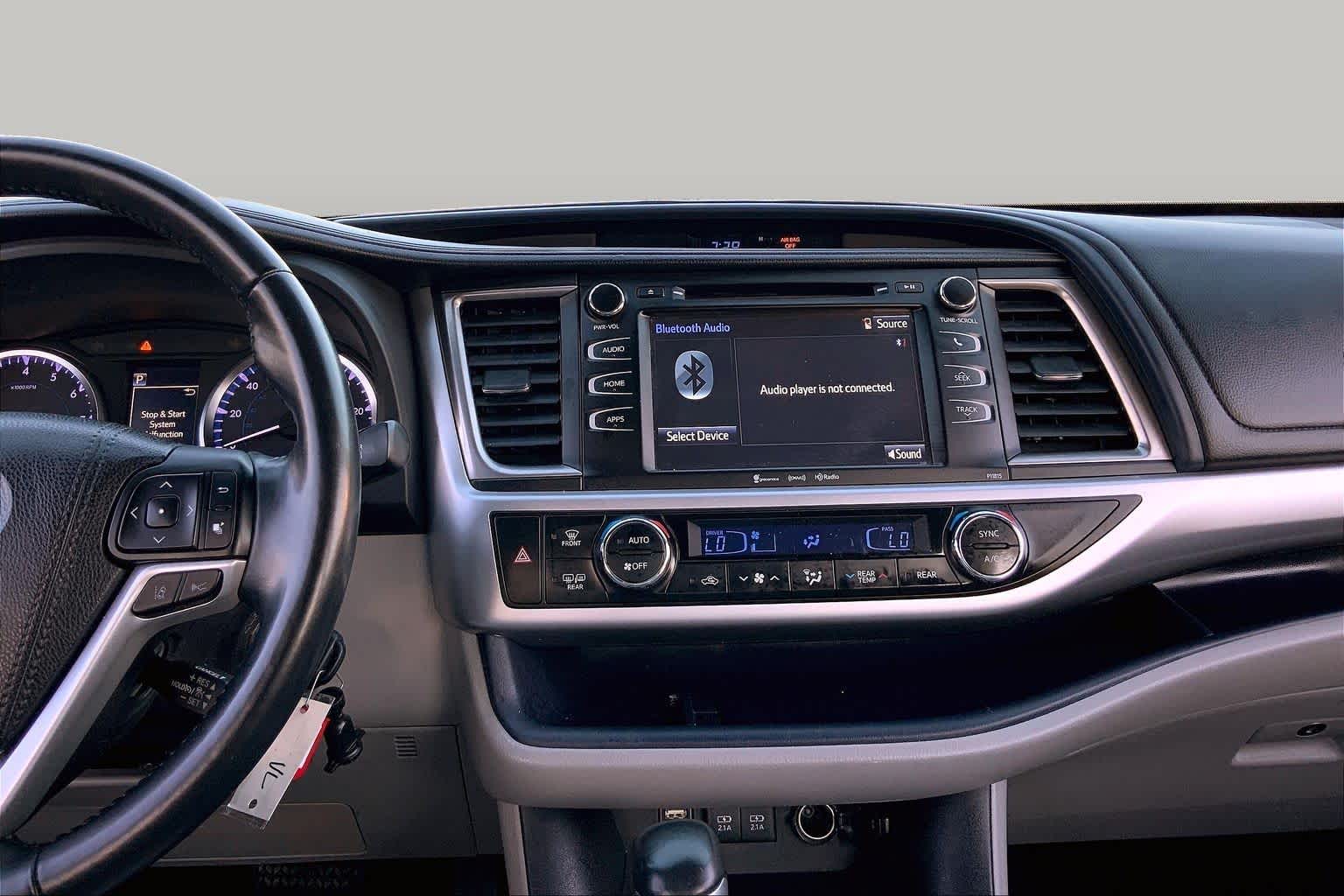 2018 Toyota Highlander LE Predawn Gray Mica at Westside Kia