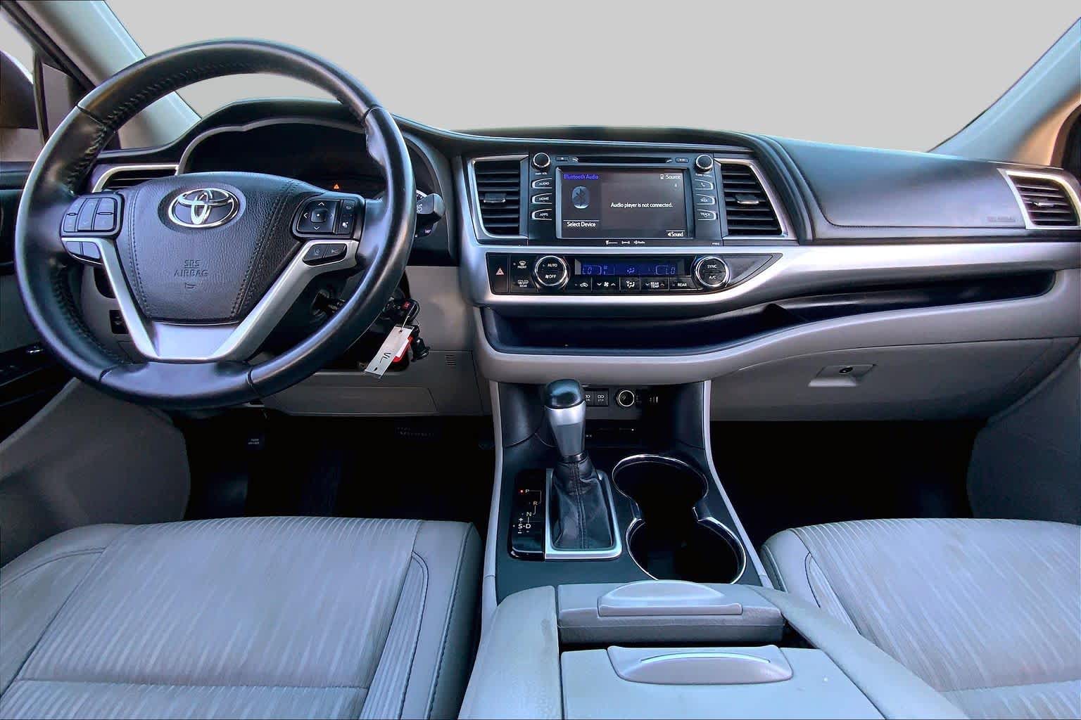 2018 Toyota Highlander LE Predawn Gray Mica at Westside Kia