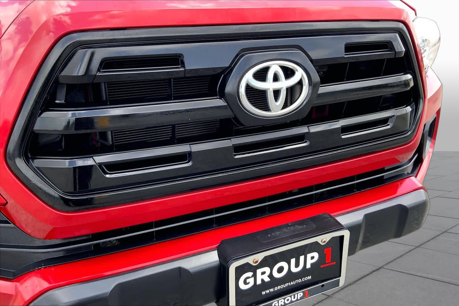 2017 Toyota Tacoma SR Barcelona Red Metallic at Tomball Ford