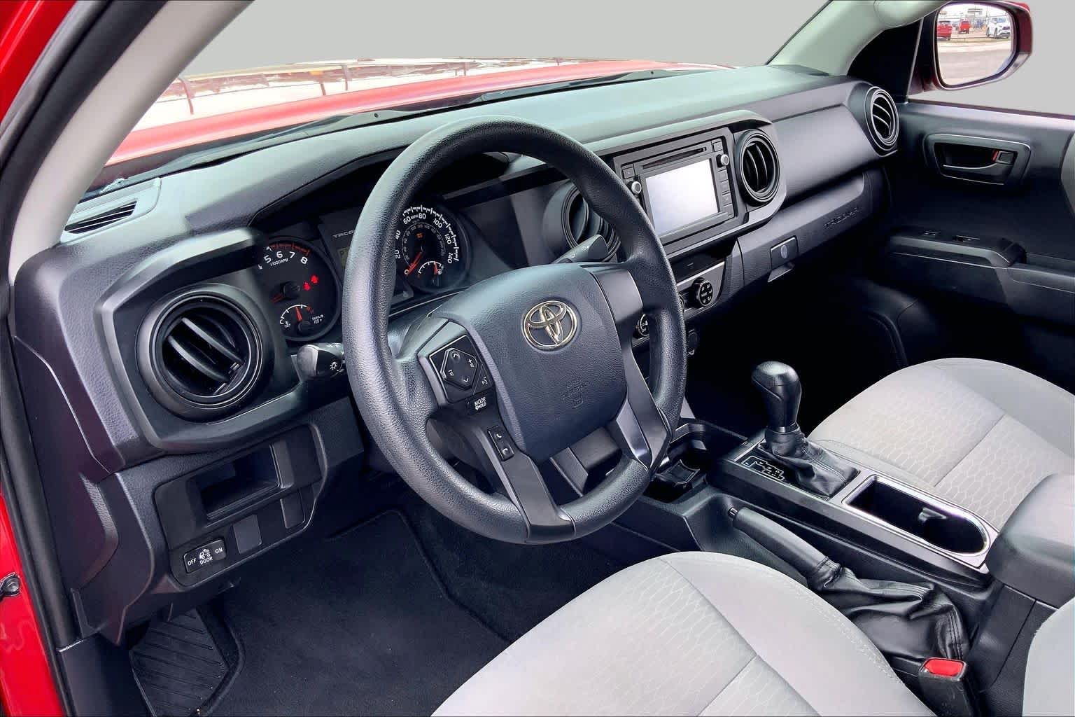 2017 Toyota Tacoma SR Barcelona Red Metallic at Tomball Ford