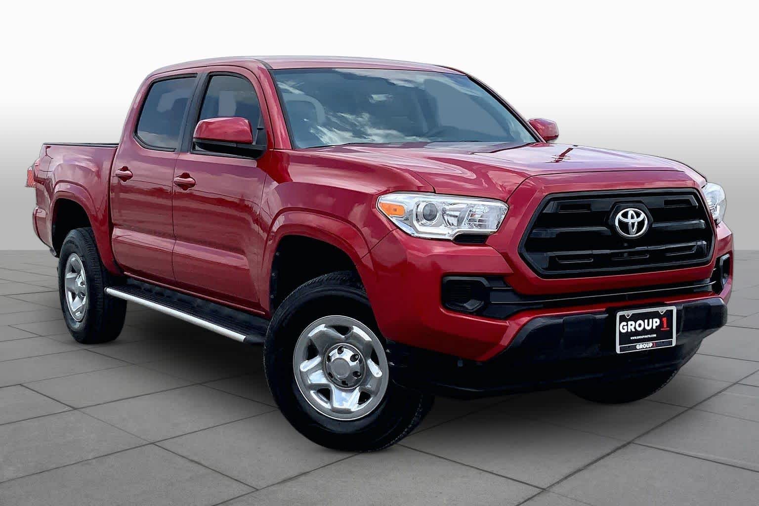 2017 Toyota Tacoma SR Barcelona Red Metallic at Tomball Ford