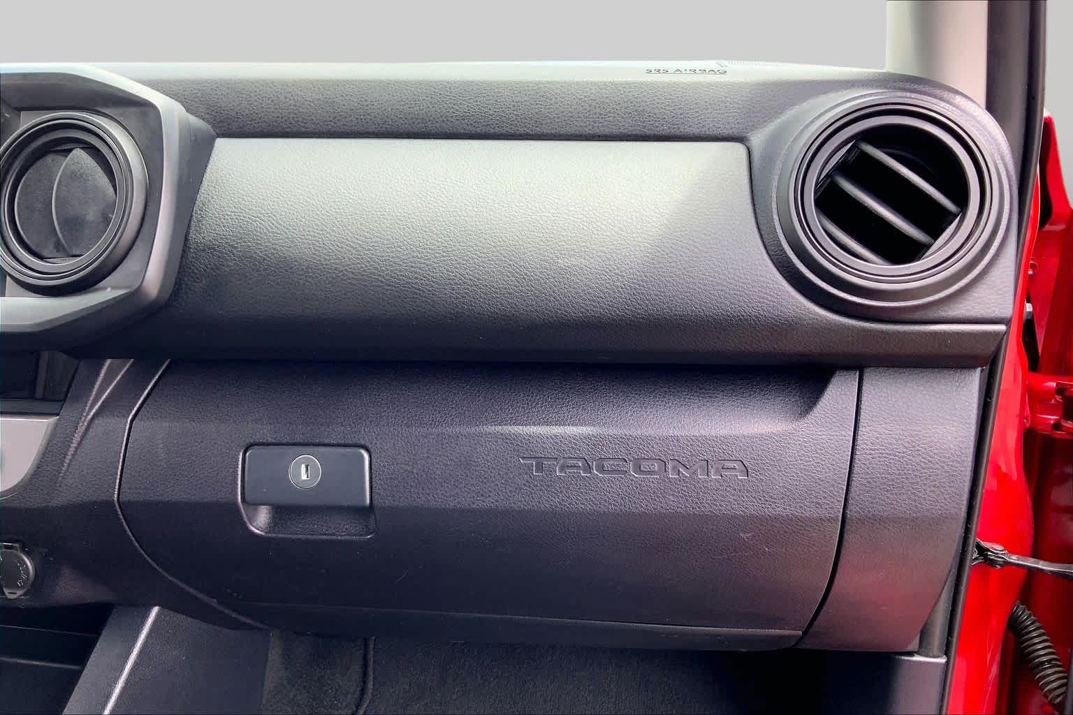 2017 Toyota Tacoma SR Barcelona Red Metallic at Tomball Ford