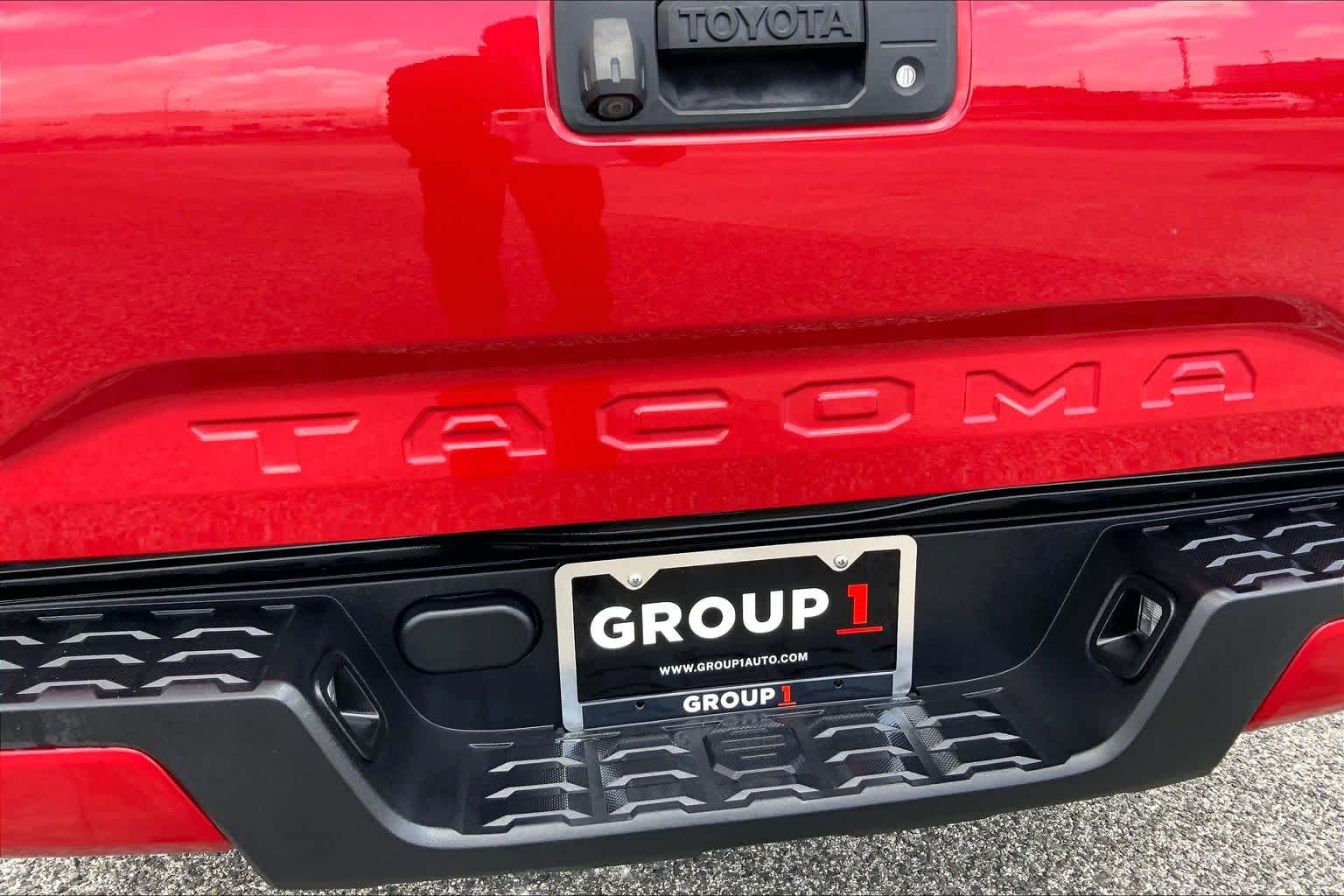 2017 Toyota Tacoma SR Barcelona Red Metallic at Tomball Ford