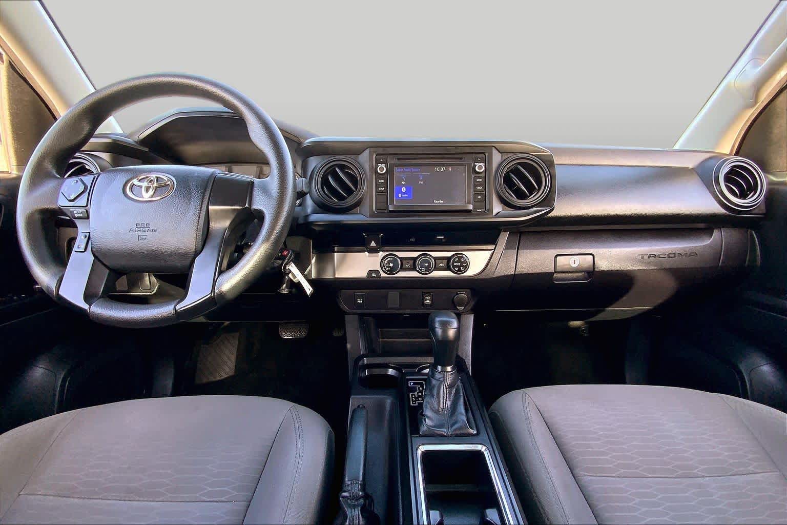 2017 Toyota Tacoma SR Super White at AutoNation USA Katy